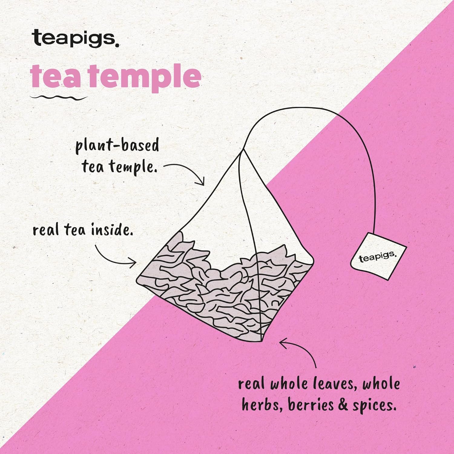 teapigs Jasmine Pearls Tea Bags - Whole Leaf Green Tea with Jasmine, 15-Pack 13