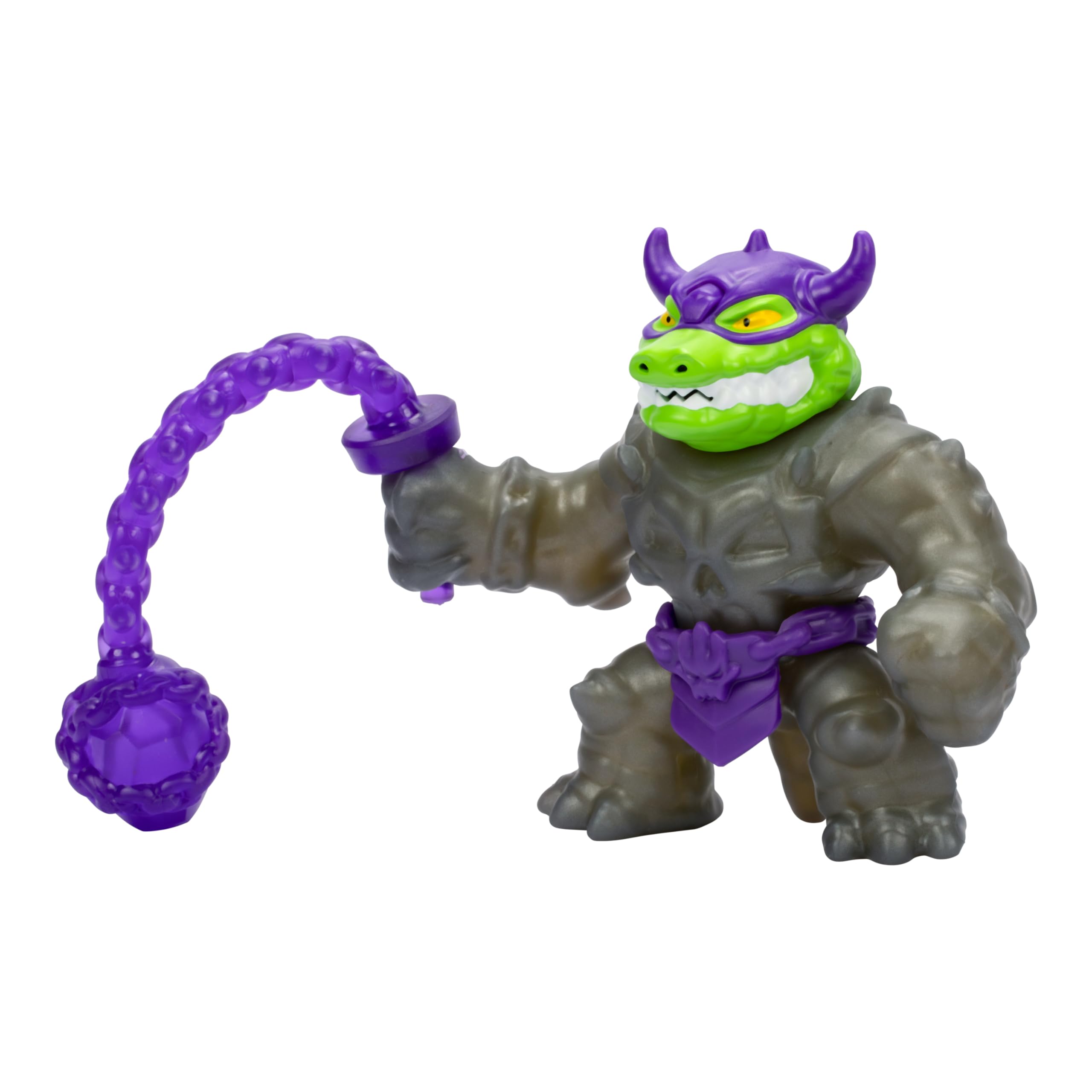 Heroes of Goo Jit Zu Stretch Strikers Rock Jaw Action Figure - 5.5-Inch, 20+ Sounds, Stretchy 6