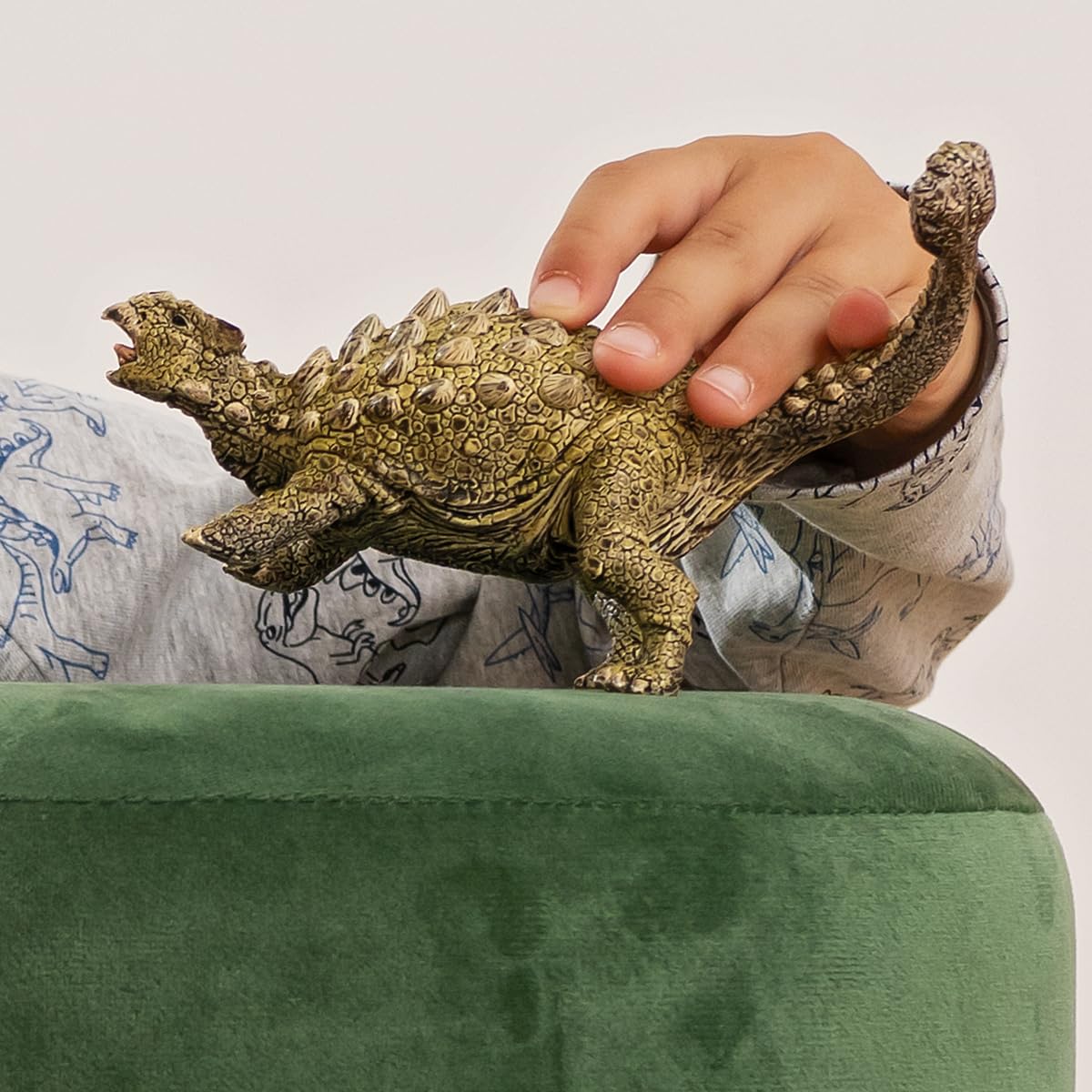 Schleich 15023 Ankylosaurus Dinosaur Figure - Realistic Prehistoric Toy for Kids Ages 4+ 2