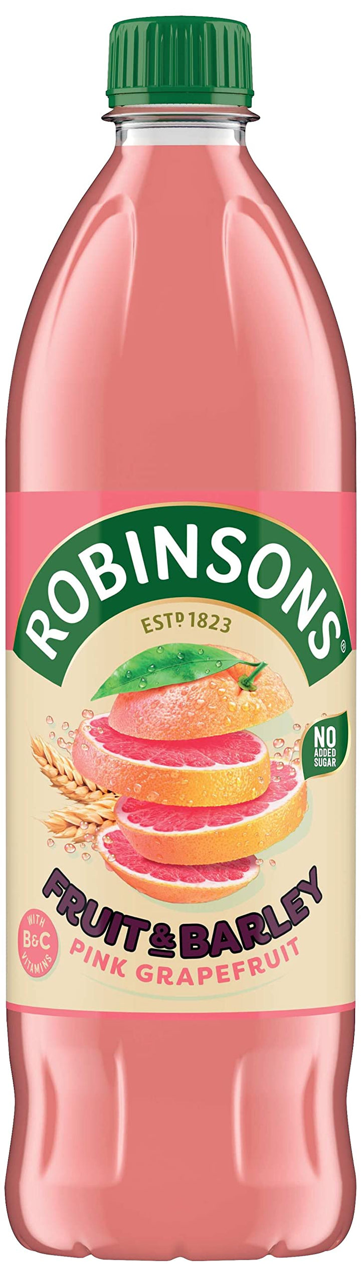 Robinsons Fruit and Barley - Real Fruit Squash, Low Calorie - Pink Grapefruit