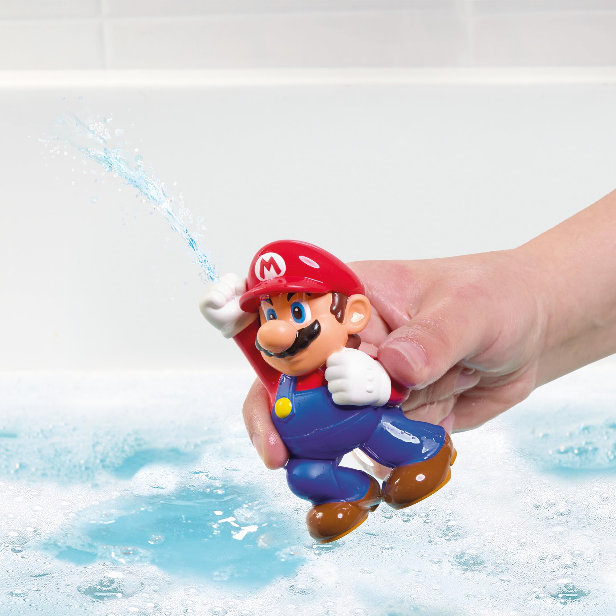 TOMY Toomies Mario Squirters Bath Toy Set - 4 Pack | Plastic | Ages 18+ Months 2