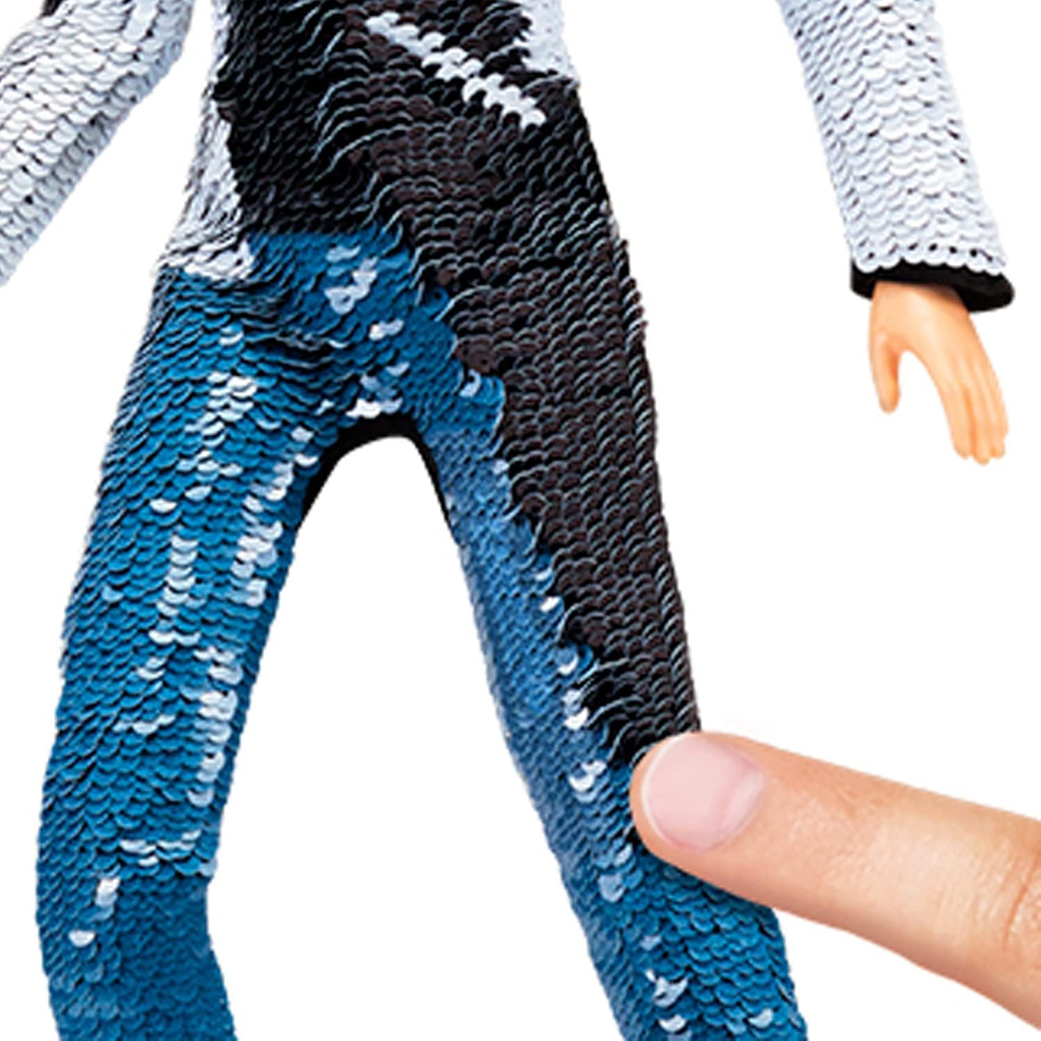 Bandai Miraculous Cat Noir Fashion Flip Doll - 26cm Articulated Action Figure with Reversible Sequins 7