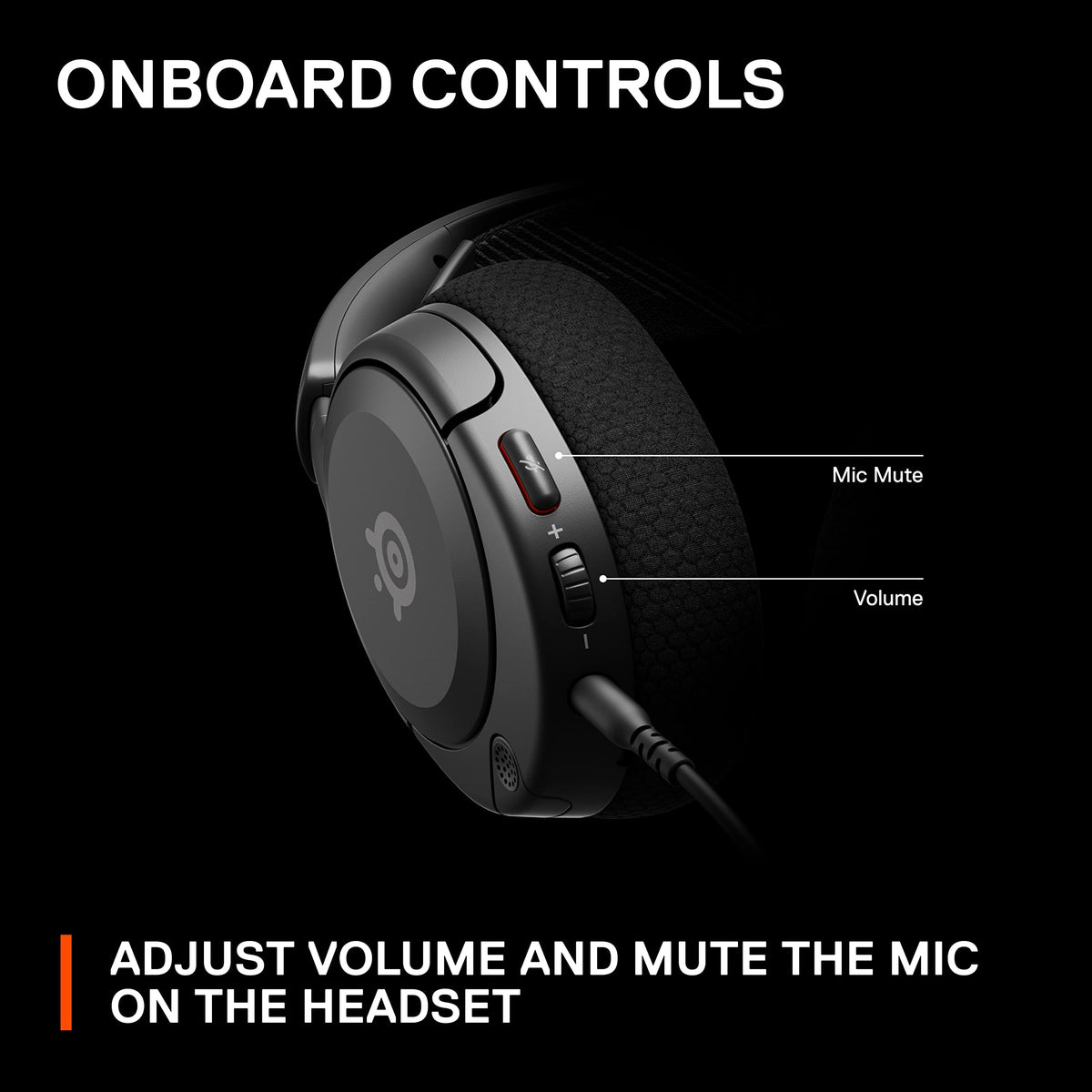 SteelSeries Arctis Nova 1 Gaming Headset - Wired 3.5 mm - Black