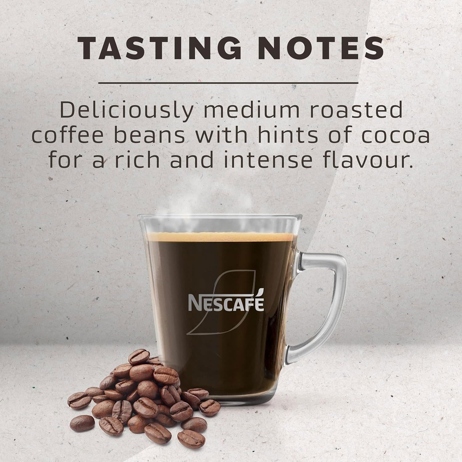 NESCAFÉ BARISTA Espresso Blend Whole Coffee Beans - Medium Roast | 1kg | Intensity 8/10