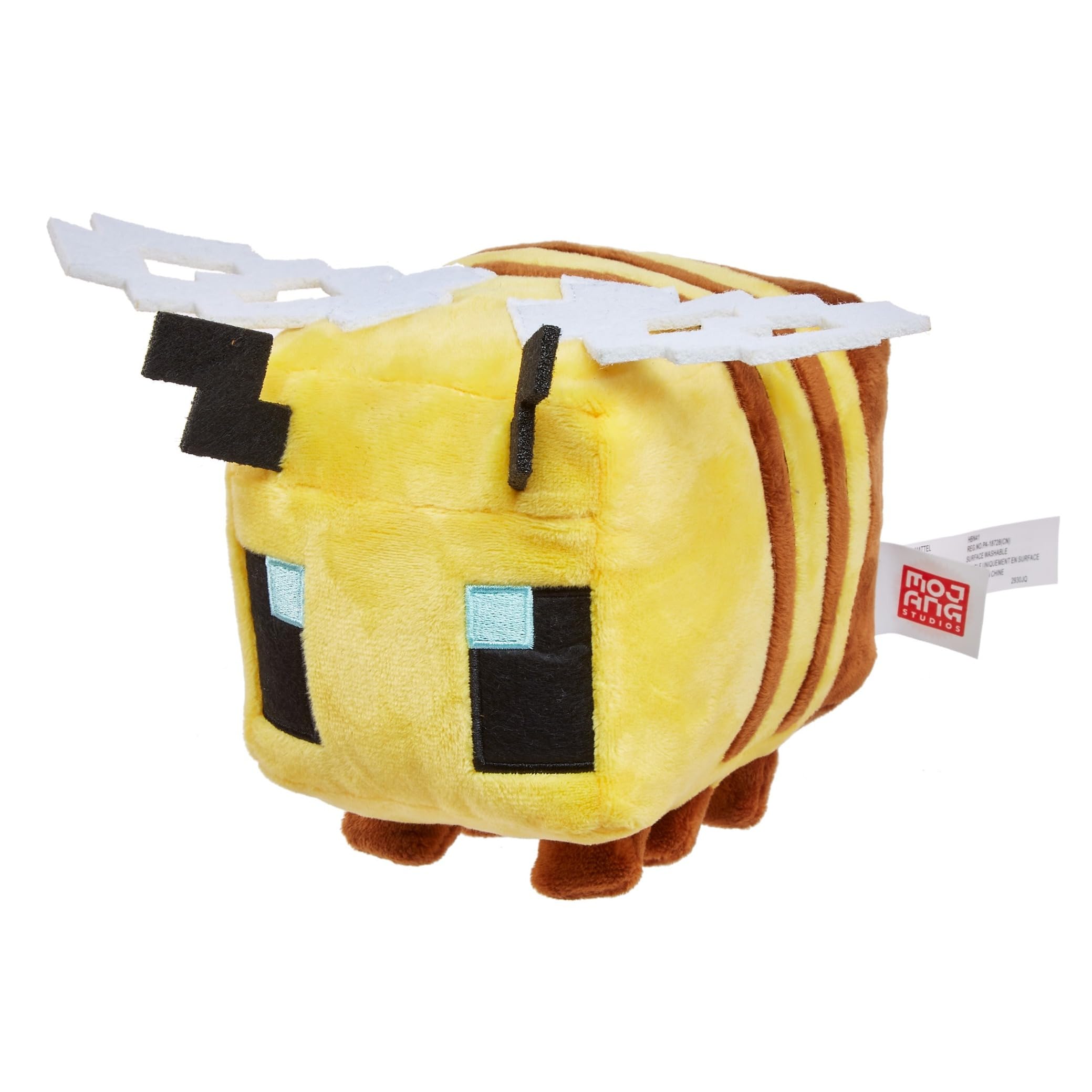 Mattel Minecraft Bee Plush Toy - 8-inch Soft Doll | Ages 3+ | Polyester 4