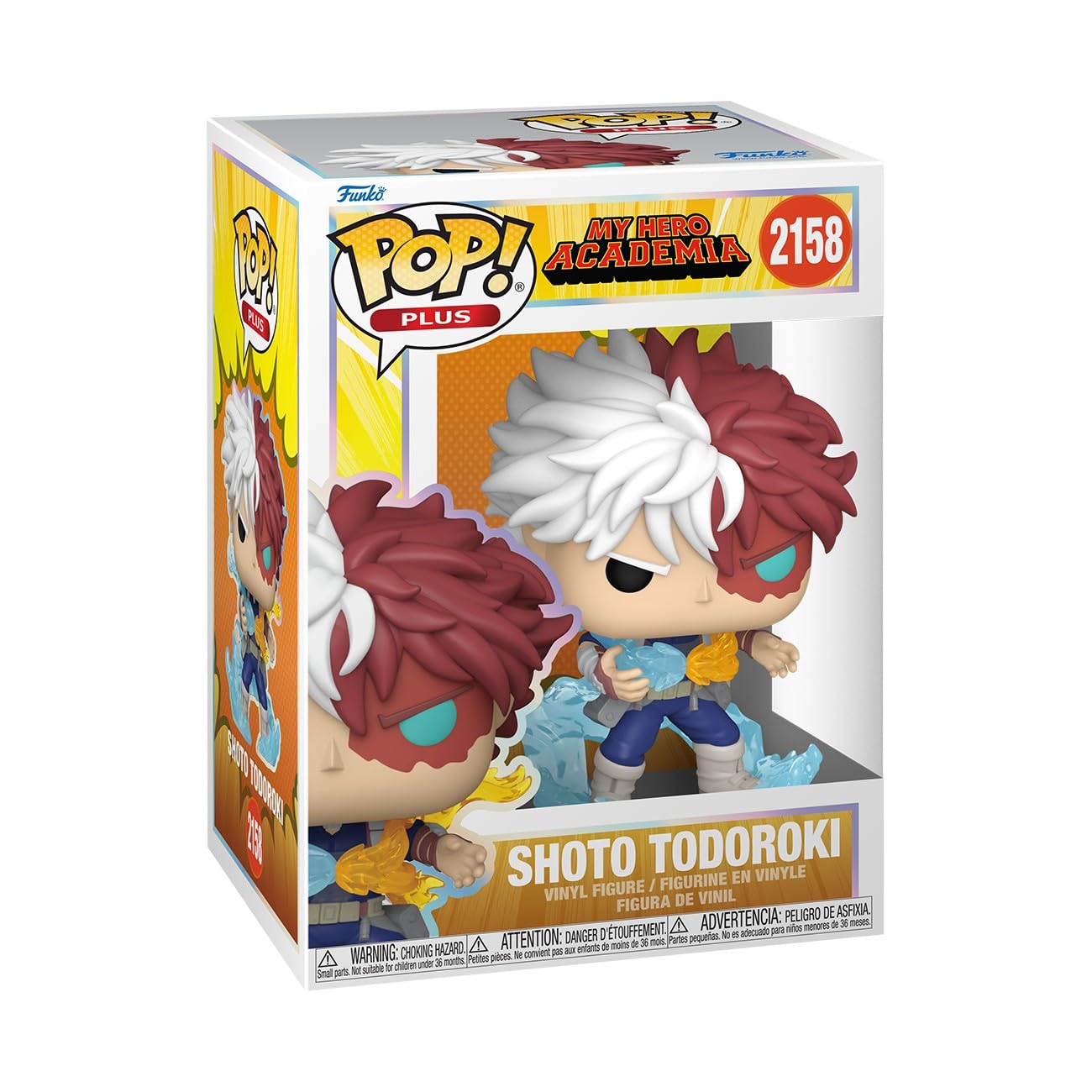 Funko Pop! Animation: My Hero Academia - Shoto Todoroki Vinyl Figure 8