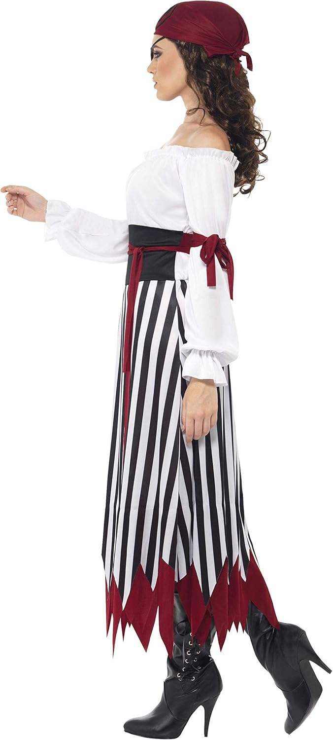 Smiffys Pirate Lady Costume - Adult Women's Size 8-10 (20803S)