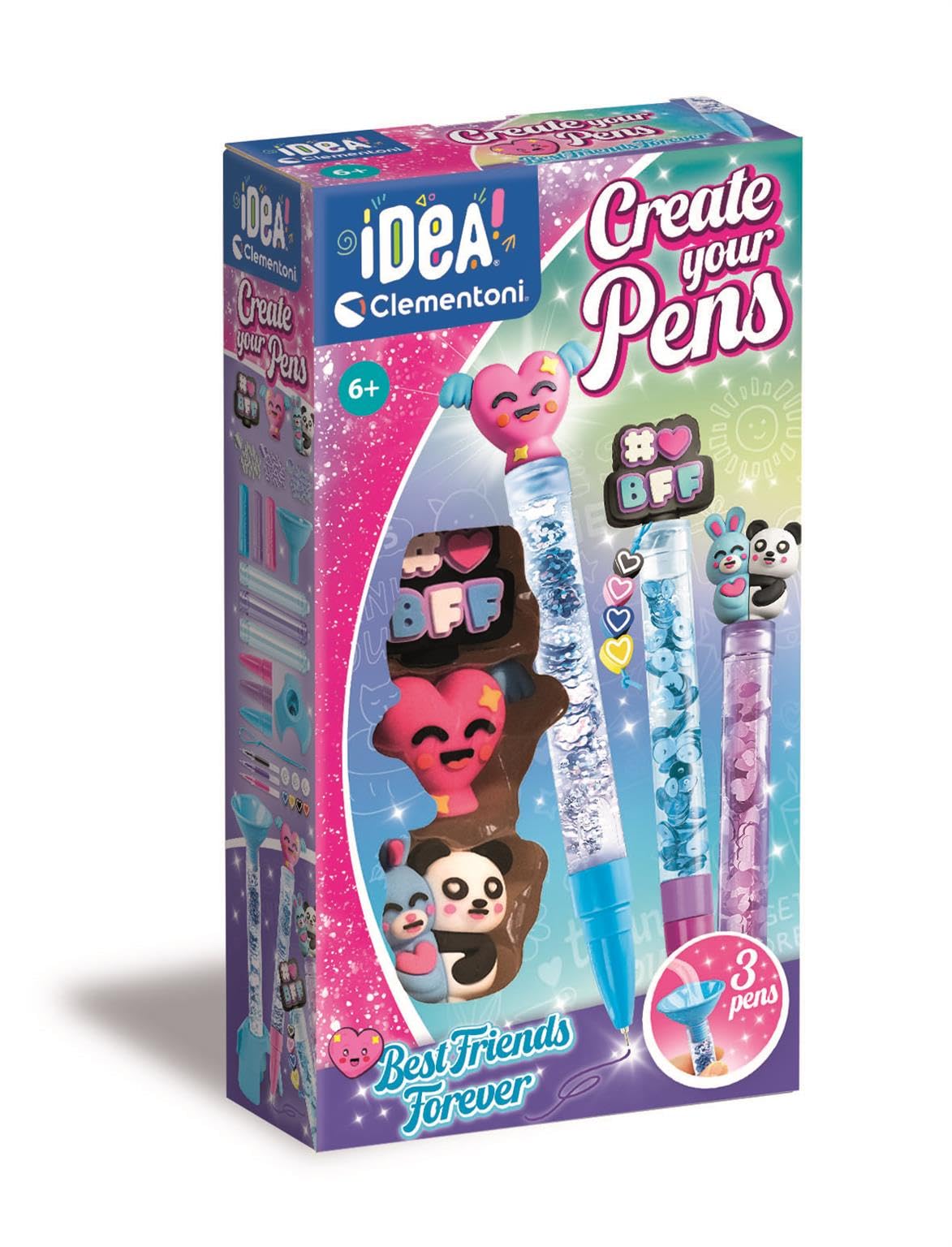 Clementoni Small Pen Creator - Best Friends Forever - 18872 - Creative Arts & Crafts Kit for Kids 6+ 1