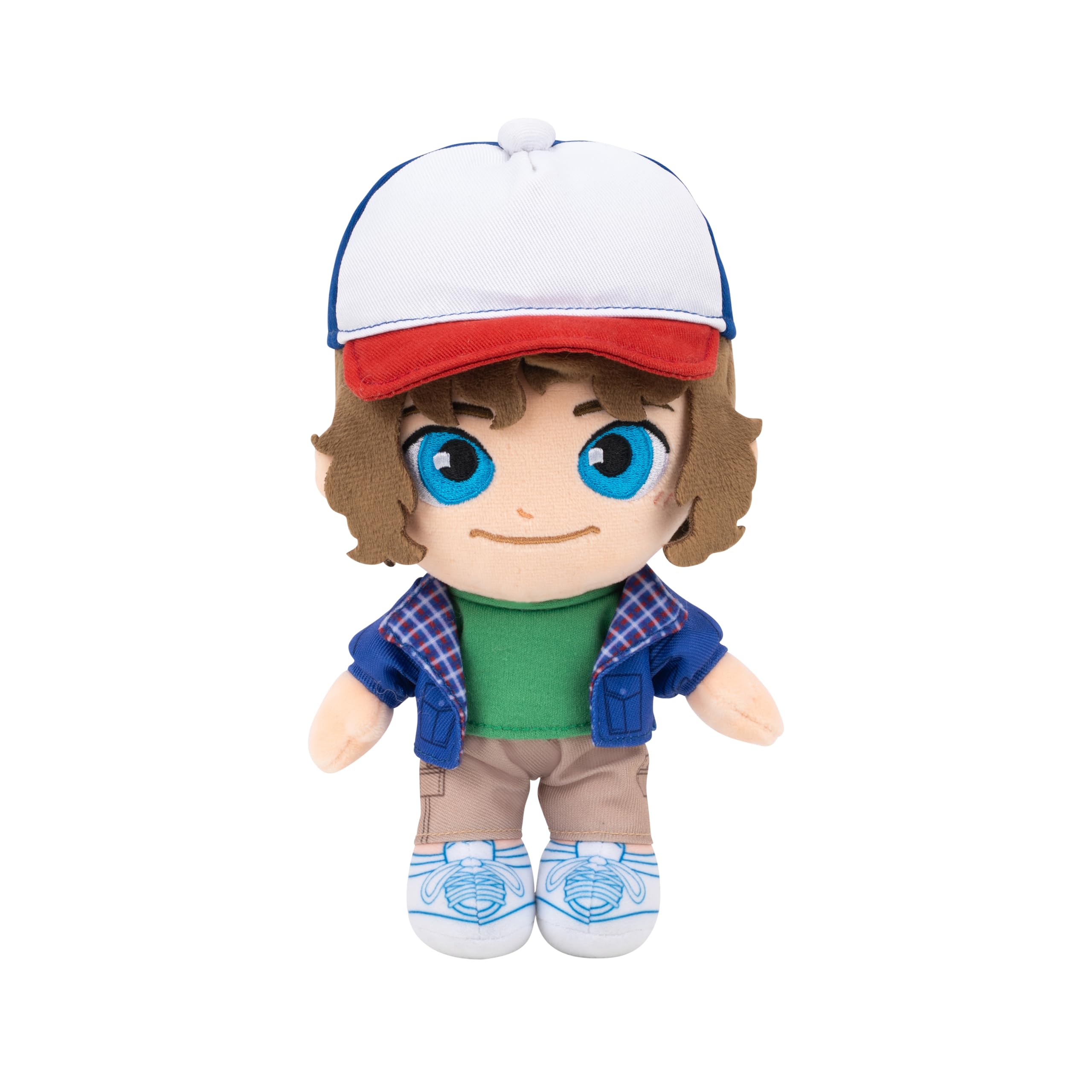 Stranger Things Dustin Henderson Plush - 8-Inch Soft Plush with Special Embroidery