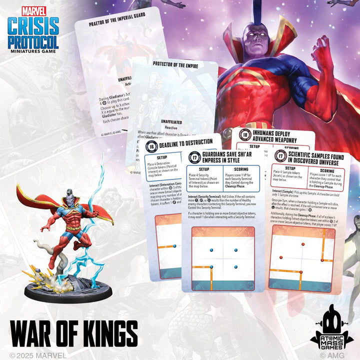 Atomic Mass Games Marvel Crisis Protocol War of Kings Expansion Pack (AMGCA13)