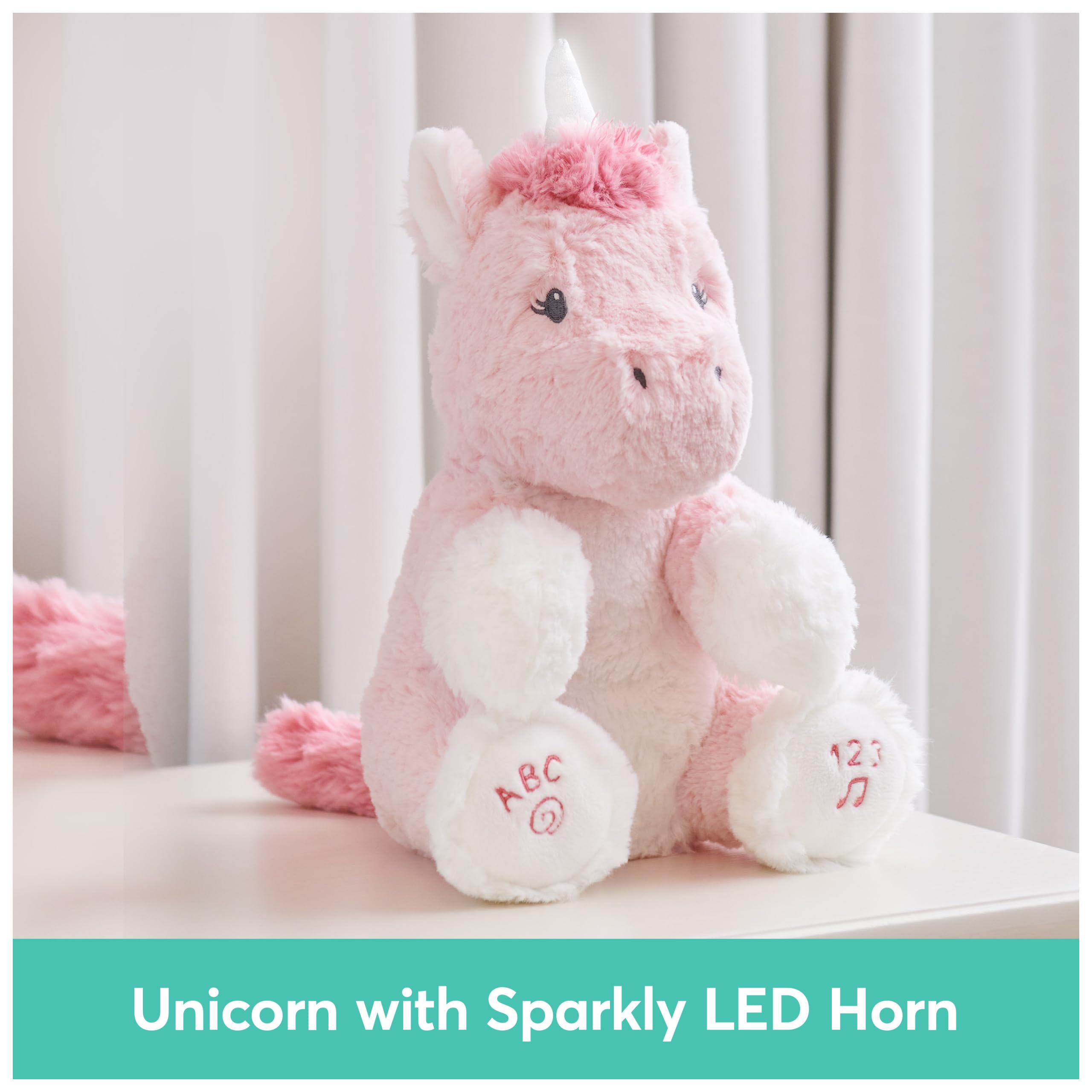 GUND Baby Alora the Unicorn Animated Plush | Singing & Clapping | Lights Up | Ages 0+ 2