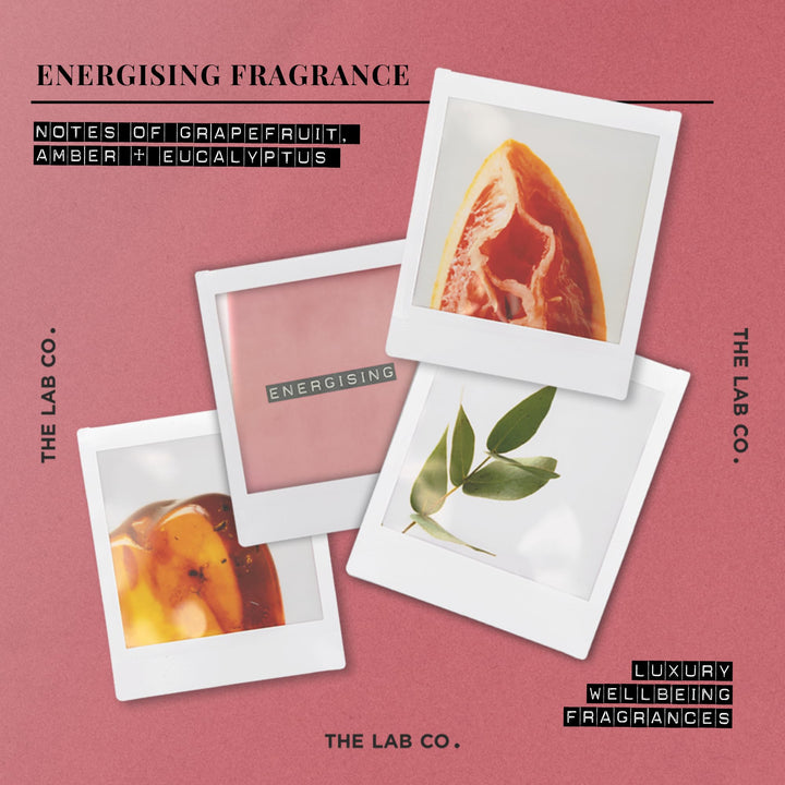 The Lab Co. - Laundry Detergent Strips 64 Loads (Eco Ultra-Concentrated, Non-Bio, Sensitive Skin, Fragrance: Grapefruit Amber Eucalyptus)