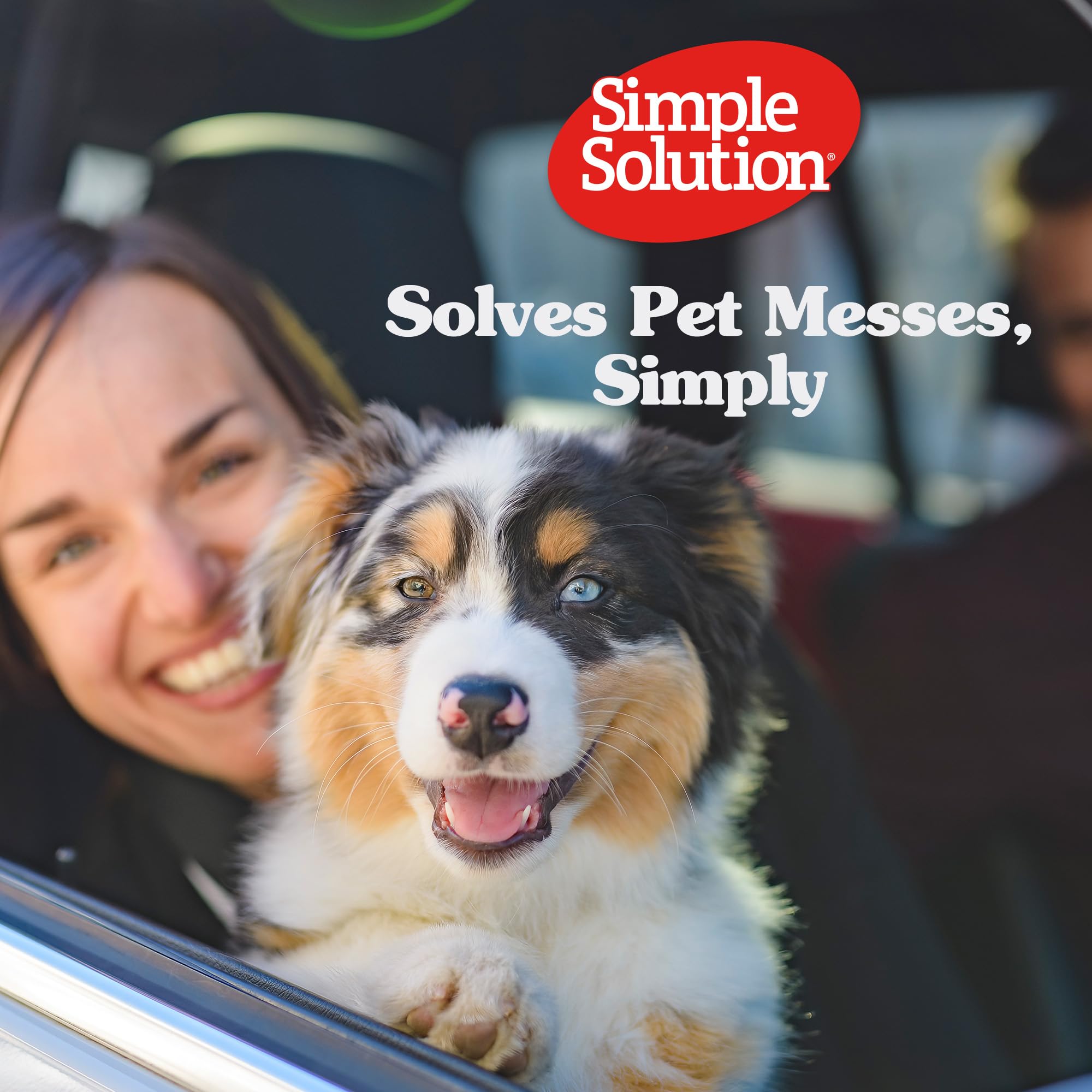 Simple Solution Disposable Dog Diapers for Female Dogs | Medium (15-23 inch waist) | Cotton 5