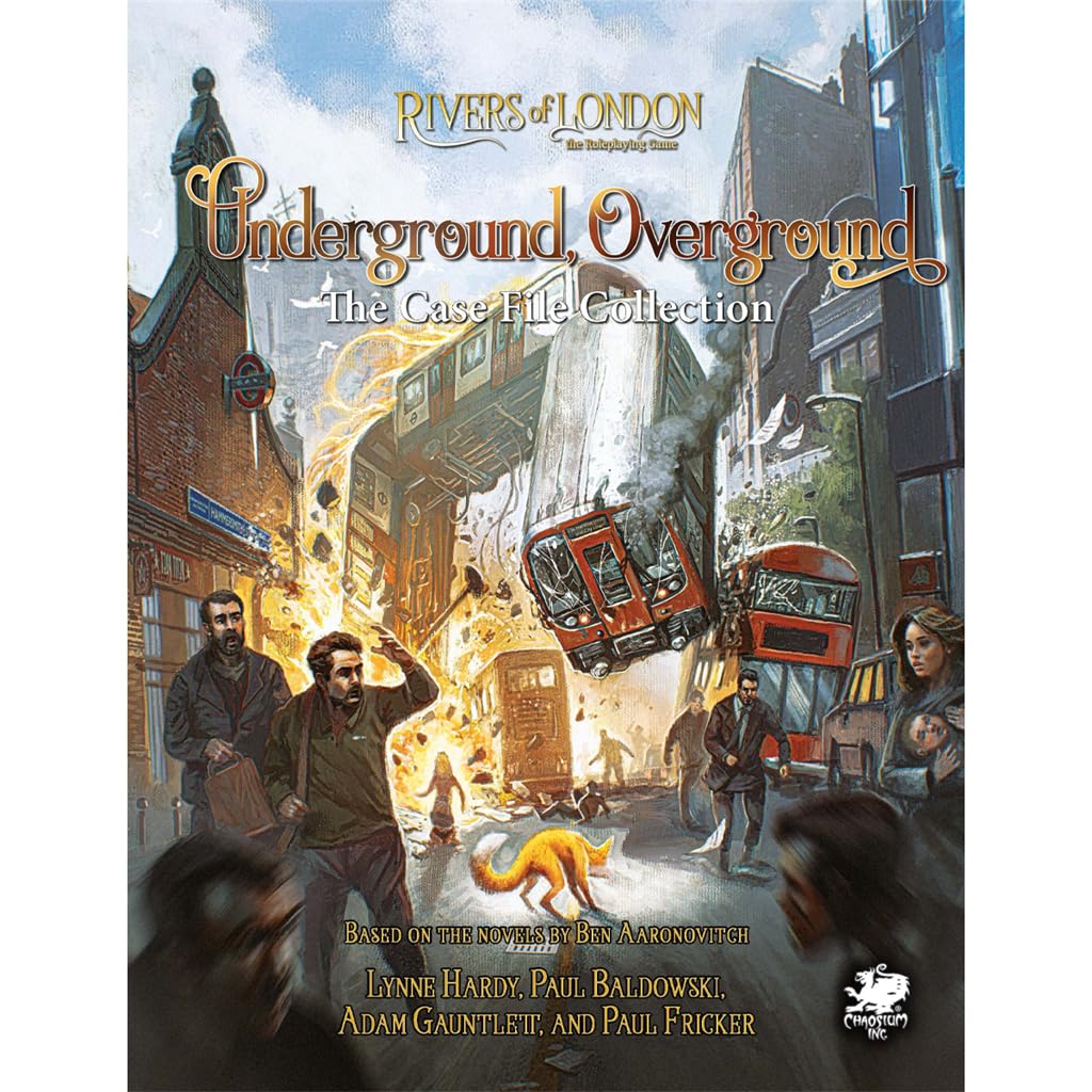 Chaosium Rivers of London: Underground, Overground RPG Hardcover Supplement | 234 Pages | English 1