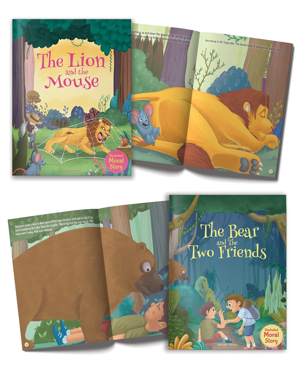 Wonder House Books Moral Stories: Illustrated Paperback for Ages 4-8 5