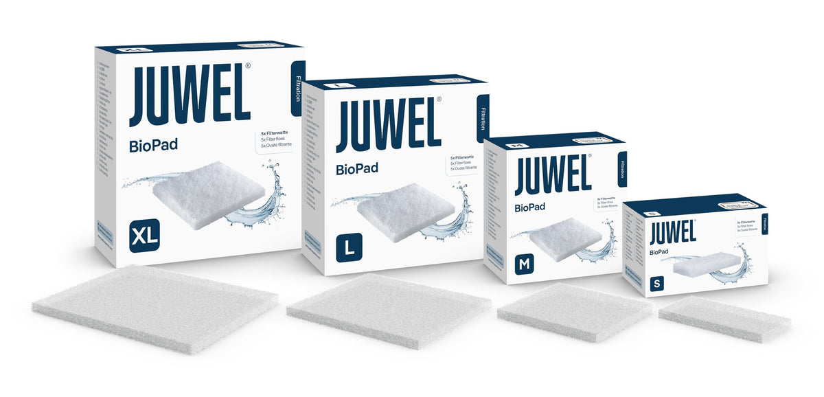 Juwel Aquarium Filter Wool Poly Pad - Keeps Water Clear | Standard Size | White 6