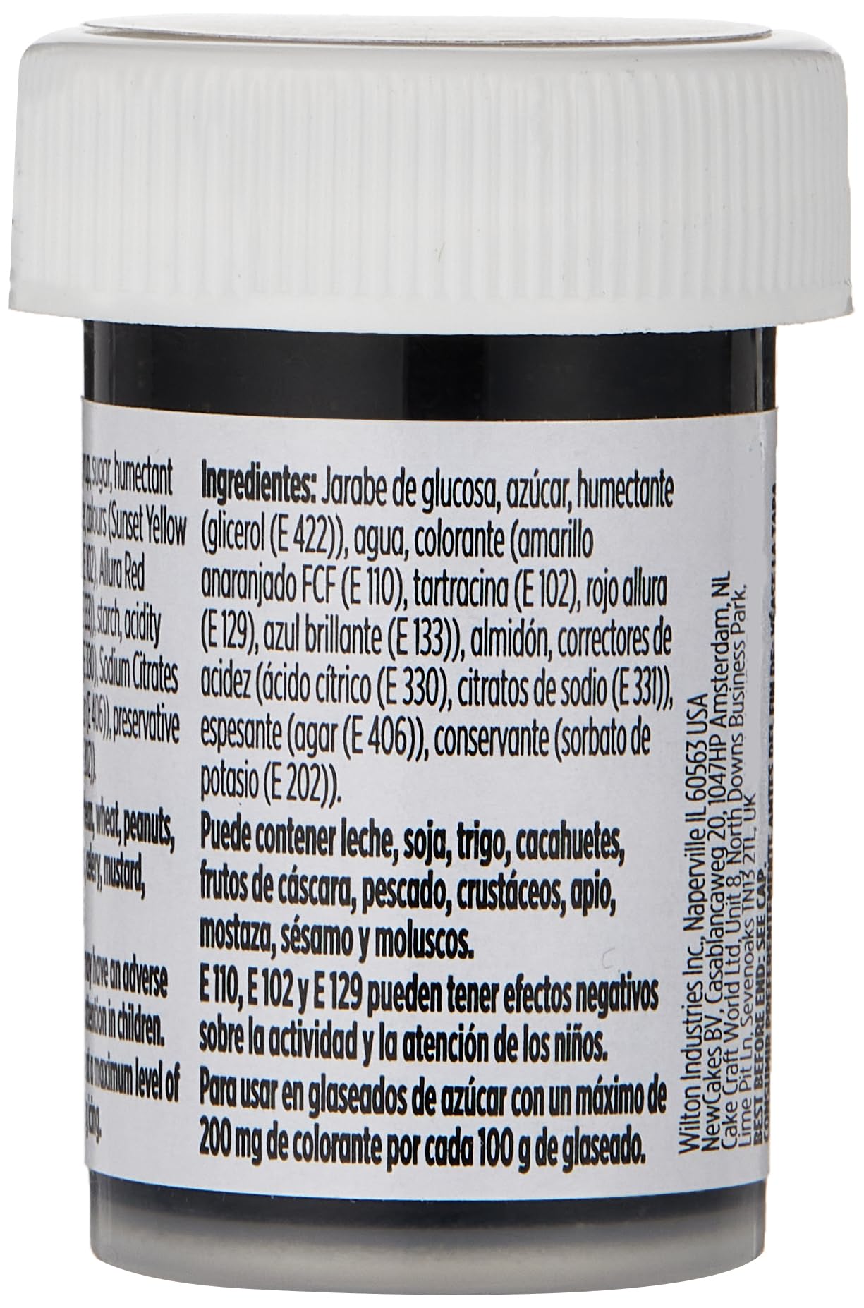 Wilton Brown Icing Gel Colour - Deep Rich Colour | Gel Formula | 28.3g (1oz) Jar 3