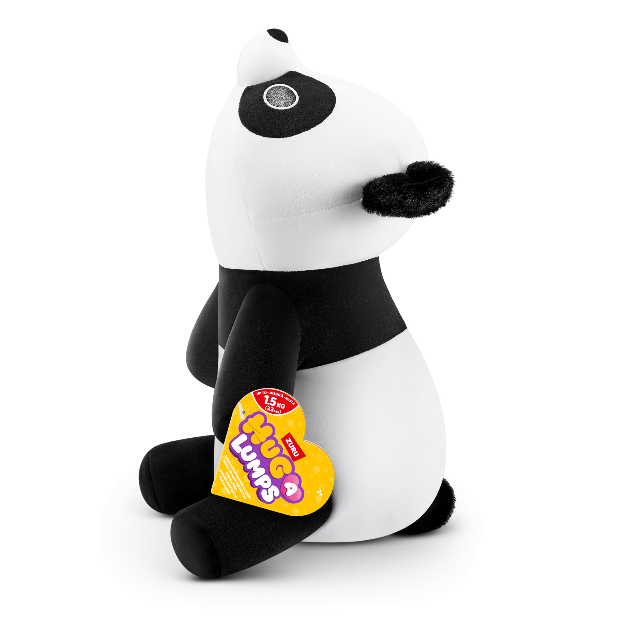 Hug-A-Lumps Medium Pete - Weighted Plush Cuddly Toy for Stress Relief 5