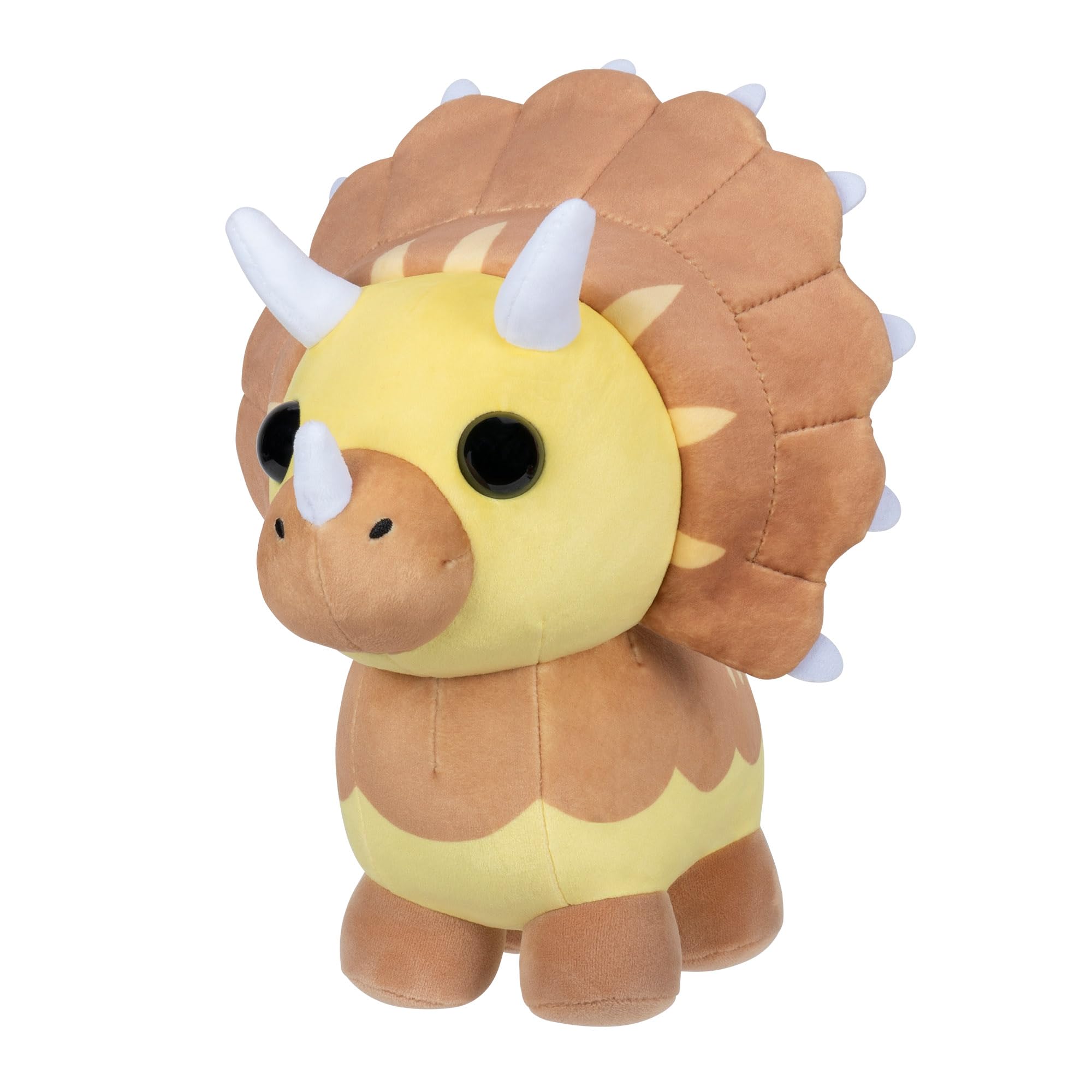 Adopt Me! Triceratops Plush - Series 4 Uncommon - 8-Inch Polyester Stuffed Animal 1