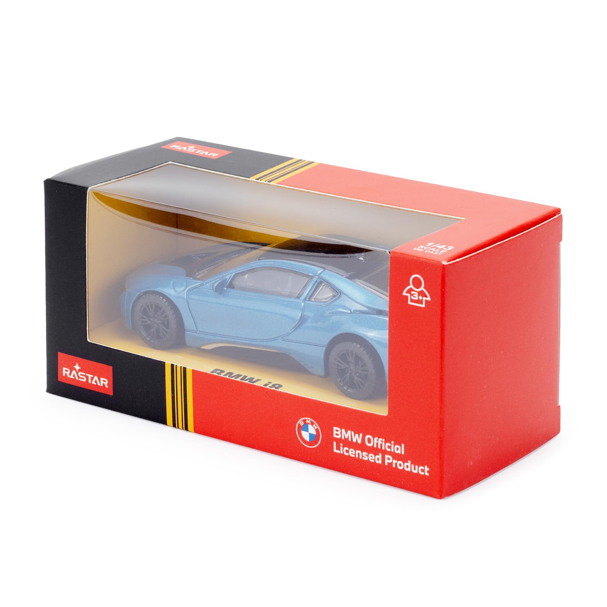 CMJ BMW i8 1:43 Scale Die-Cast Model Car - Blue | Detailed Collector's Edition 2