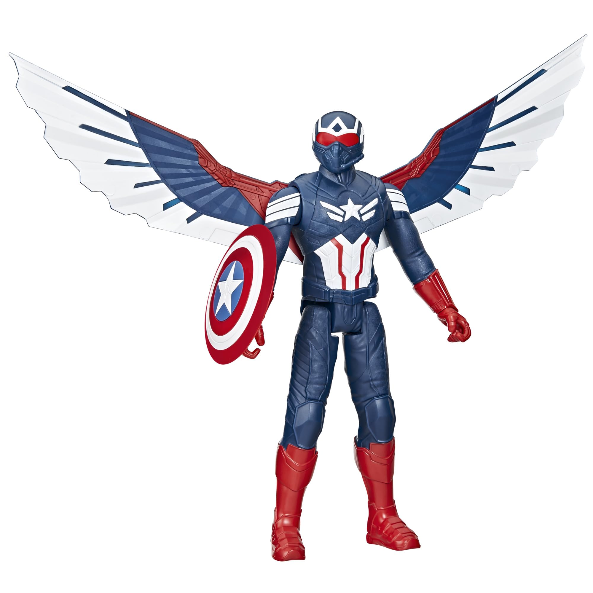 Marvel Studios Captain America Brave New World - 12-Inch Deluxe Captain America Action Figure 1