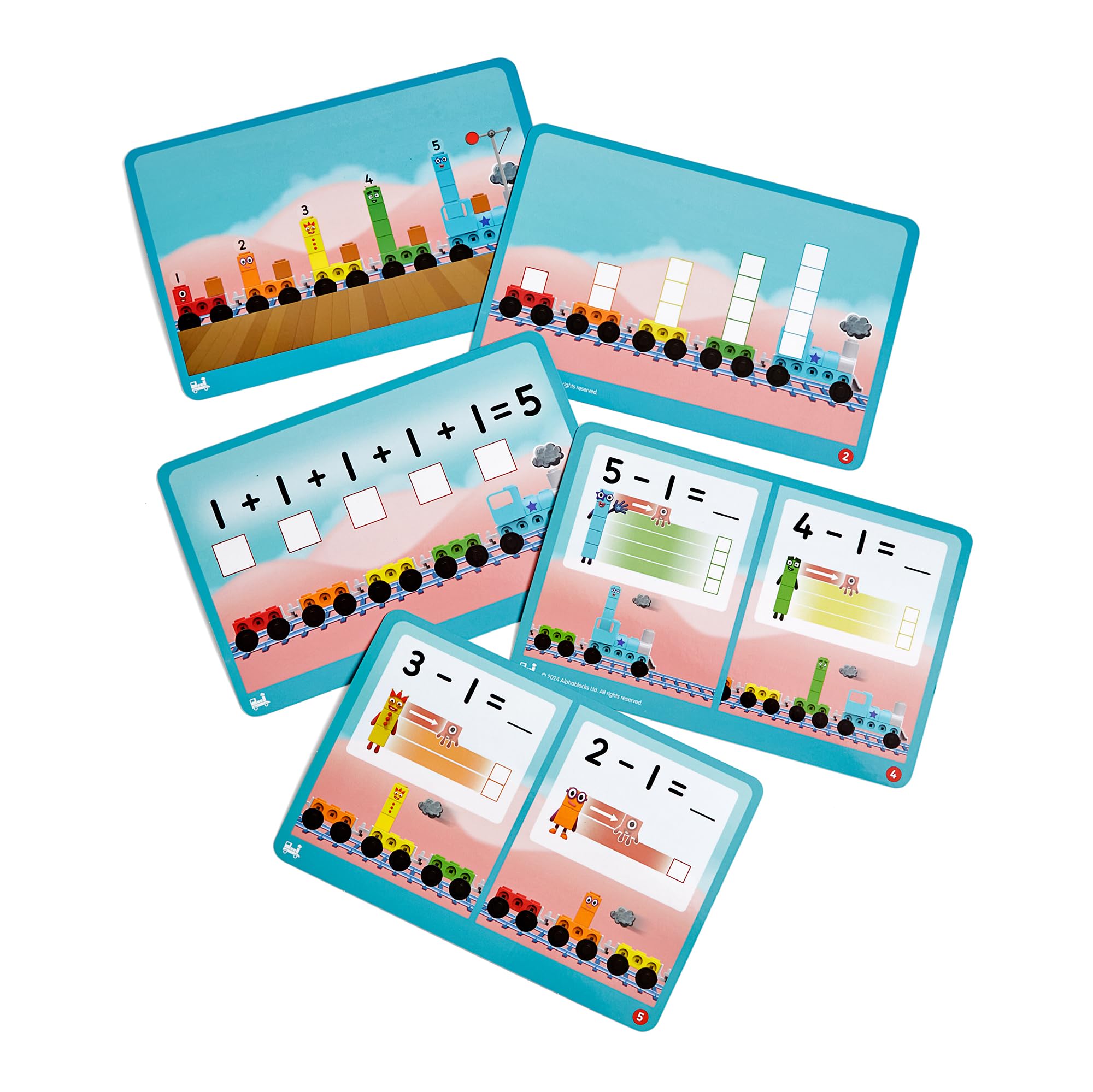 Numberblocks Express Train Activity Set - Educational Building Playset for Ages 3+ 6