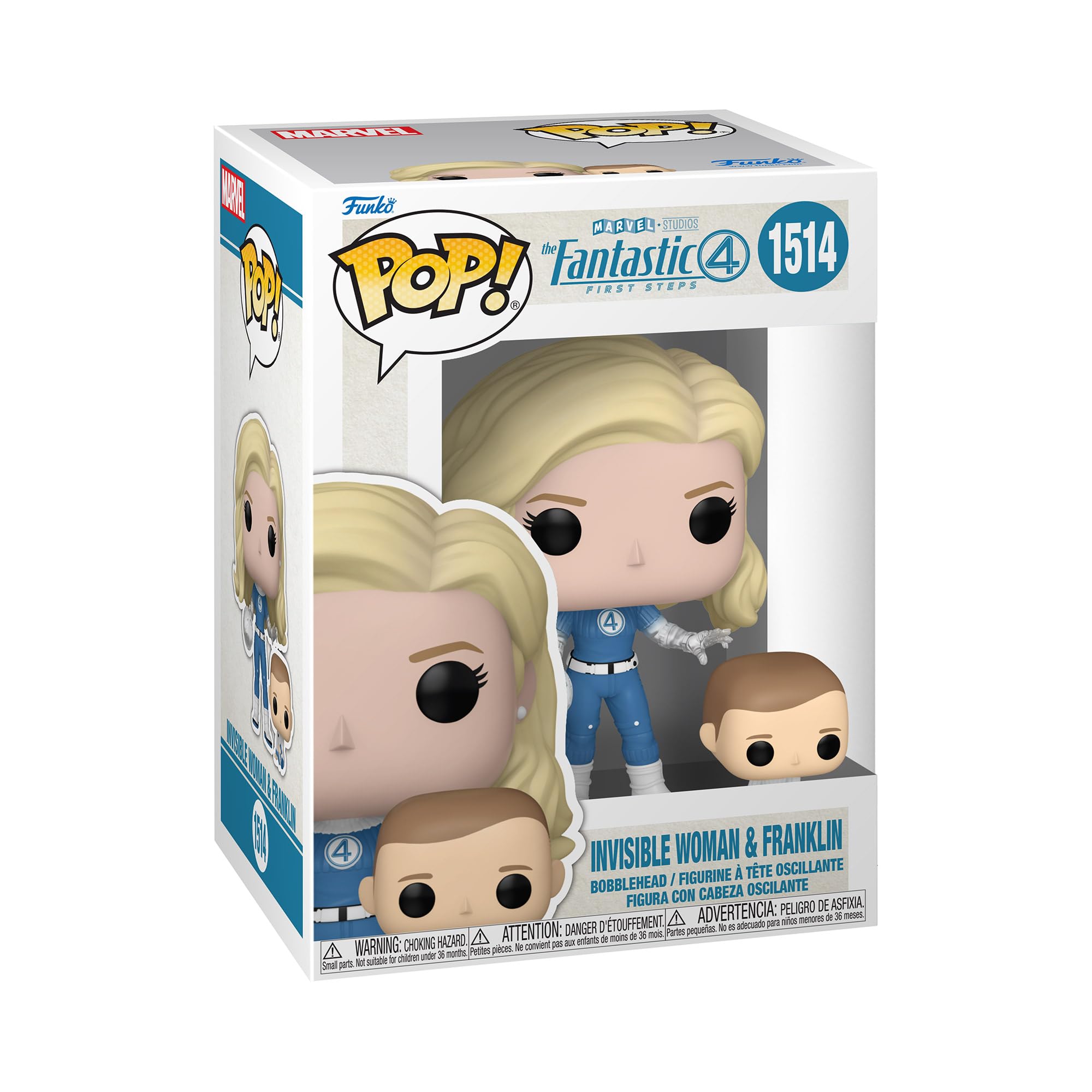 Funko Pop! Fantastic Four (2025) - Invisible Woman Vinyl Figure 1