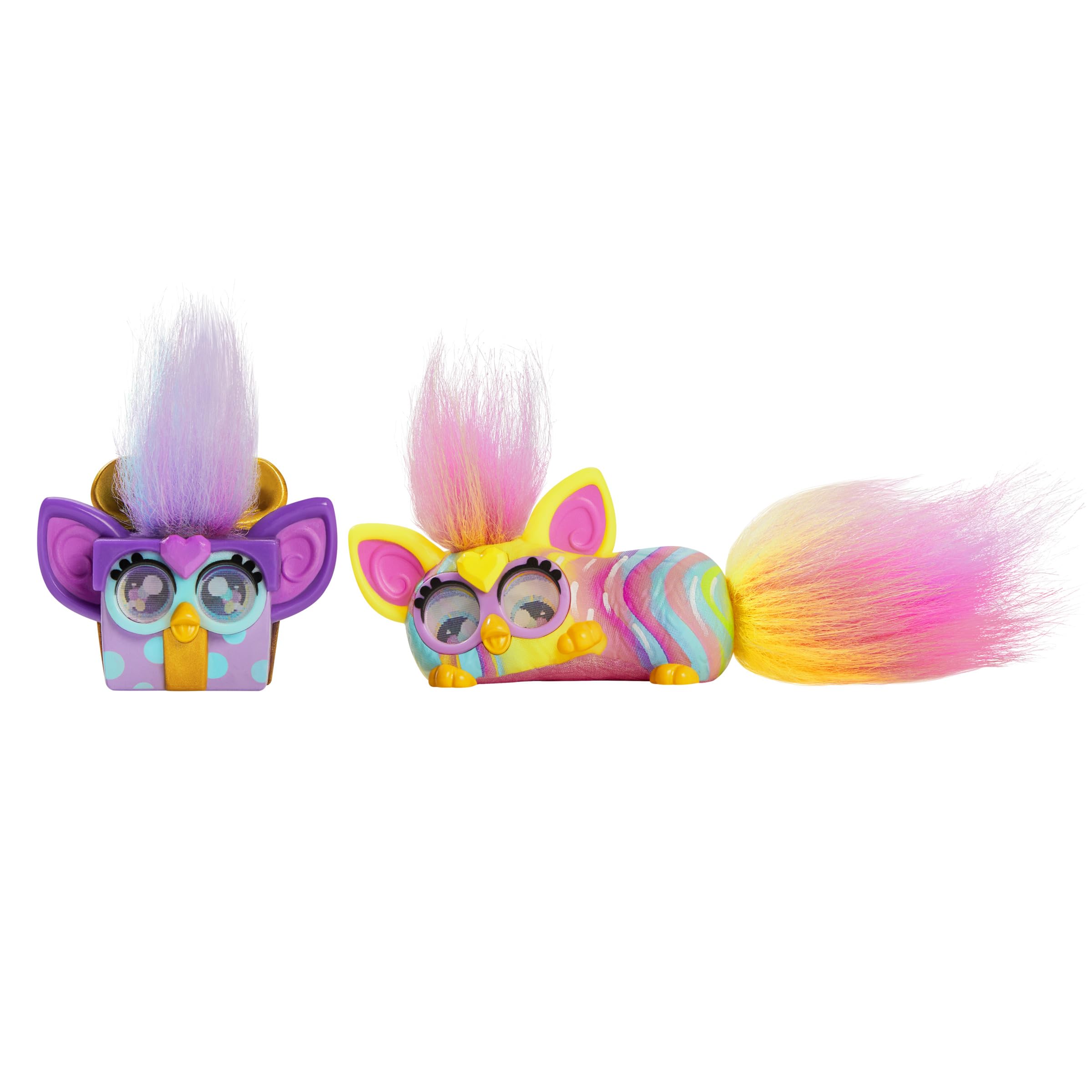 Furby Furby Minis 2 Pack Surprise Toy Figures, 2.5-cm Collectible Miniature Figures 5