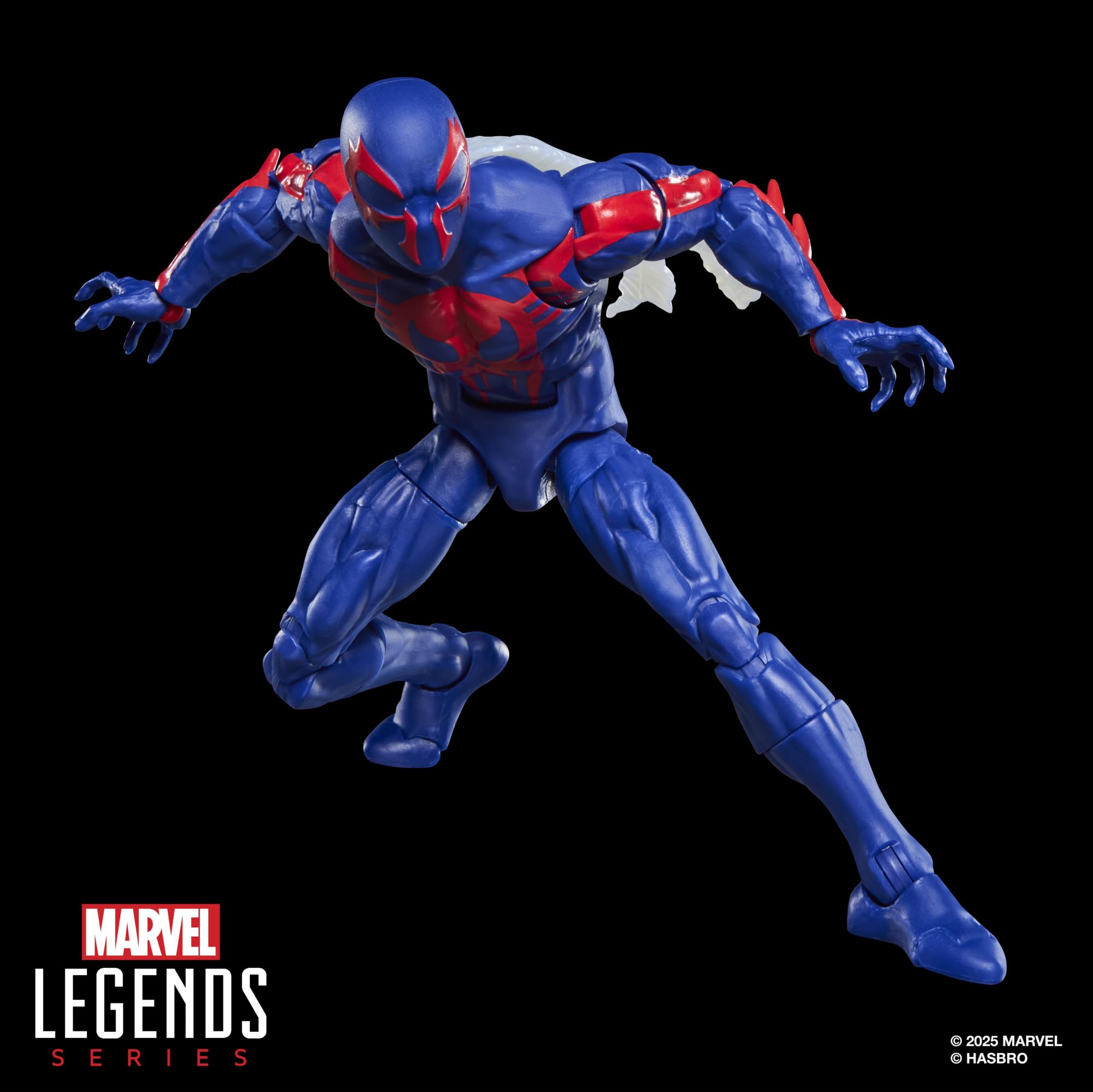 SPIDER-MAN Marvel Legends Series Spider-Man 2099 Retro Cardback Action Figure | 6 Inch 5