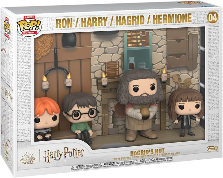 Funko POP! Moments Deluxe Harry Potter - Hagrid’s Hut Vinyl Collectible (70254)