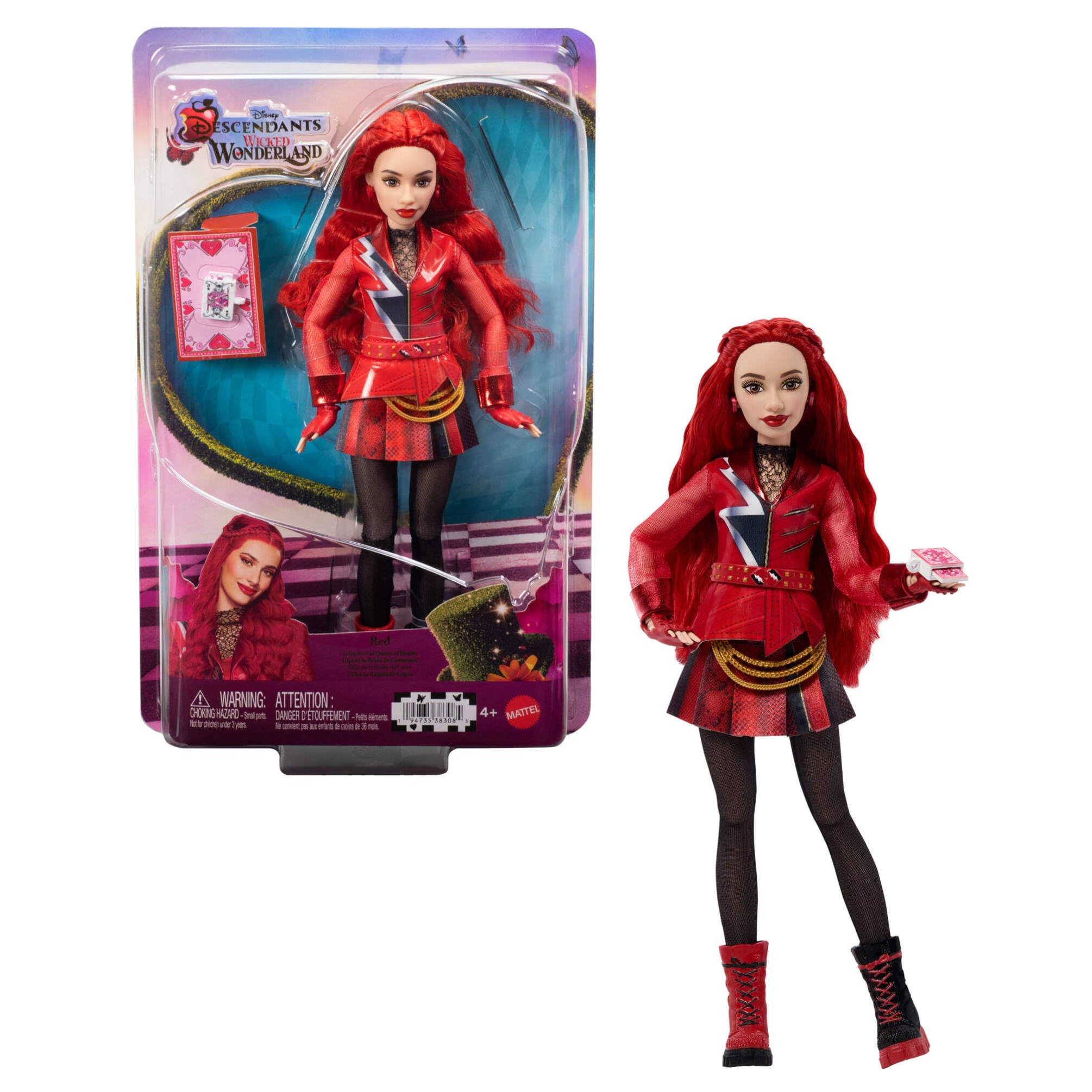 Mattel Disney Descendants: Wicked Wonderland Red Fashion Doll - Ages 4+ | 11 Posable Joints | Multicolor 1