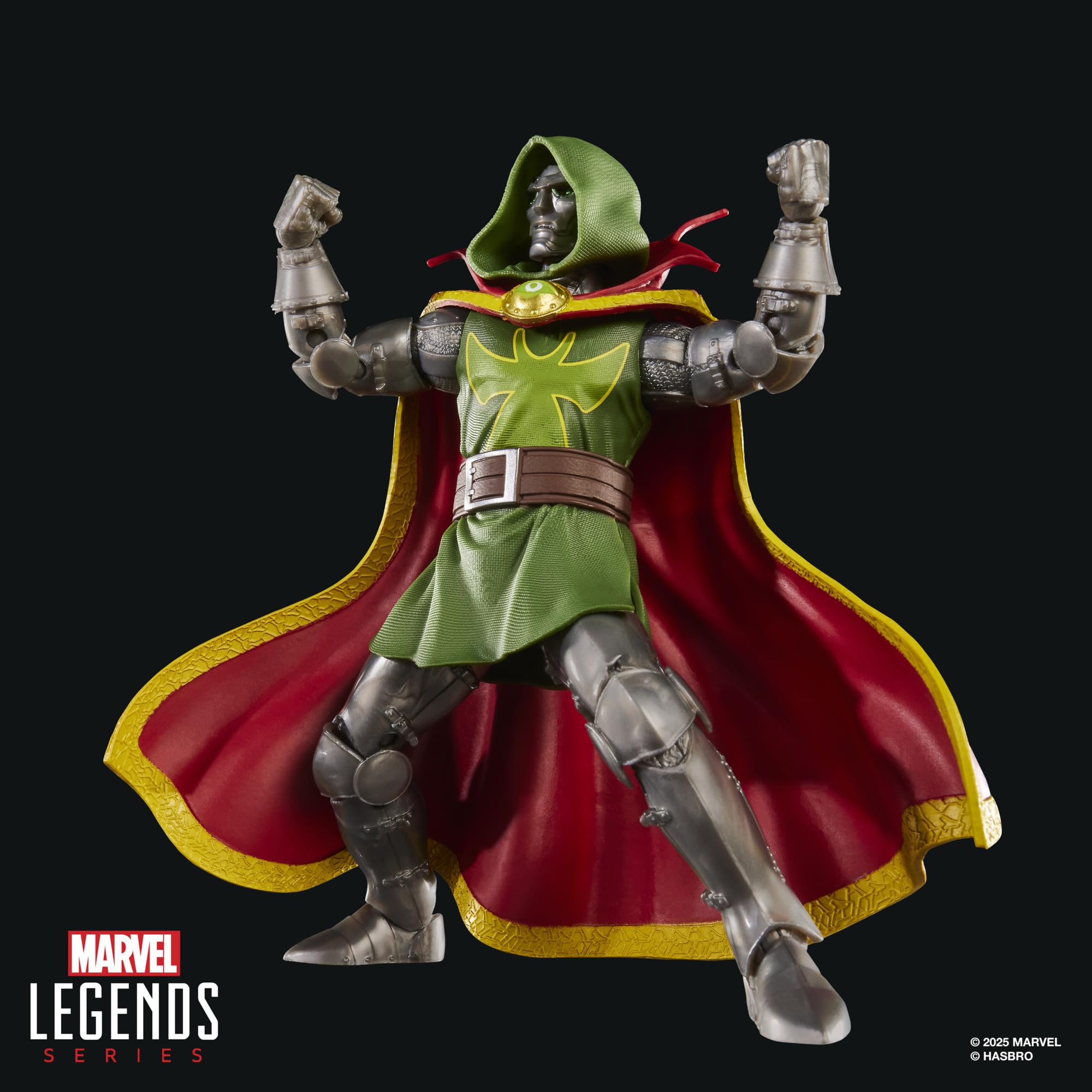 Marvel Press Marvel Legends Emperor Doom Action Figure | 6-Inch Scale | 20+ Points of Articulation 6