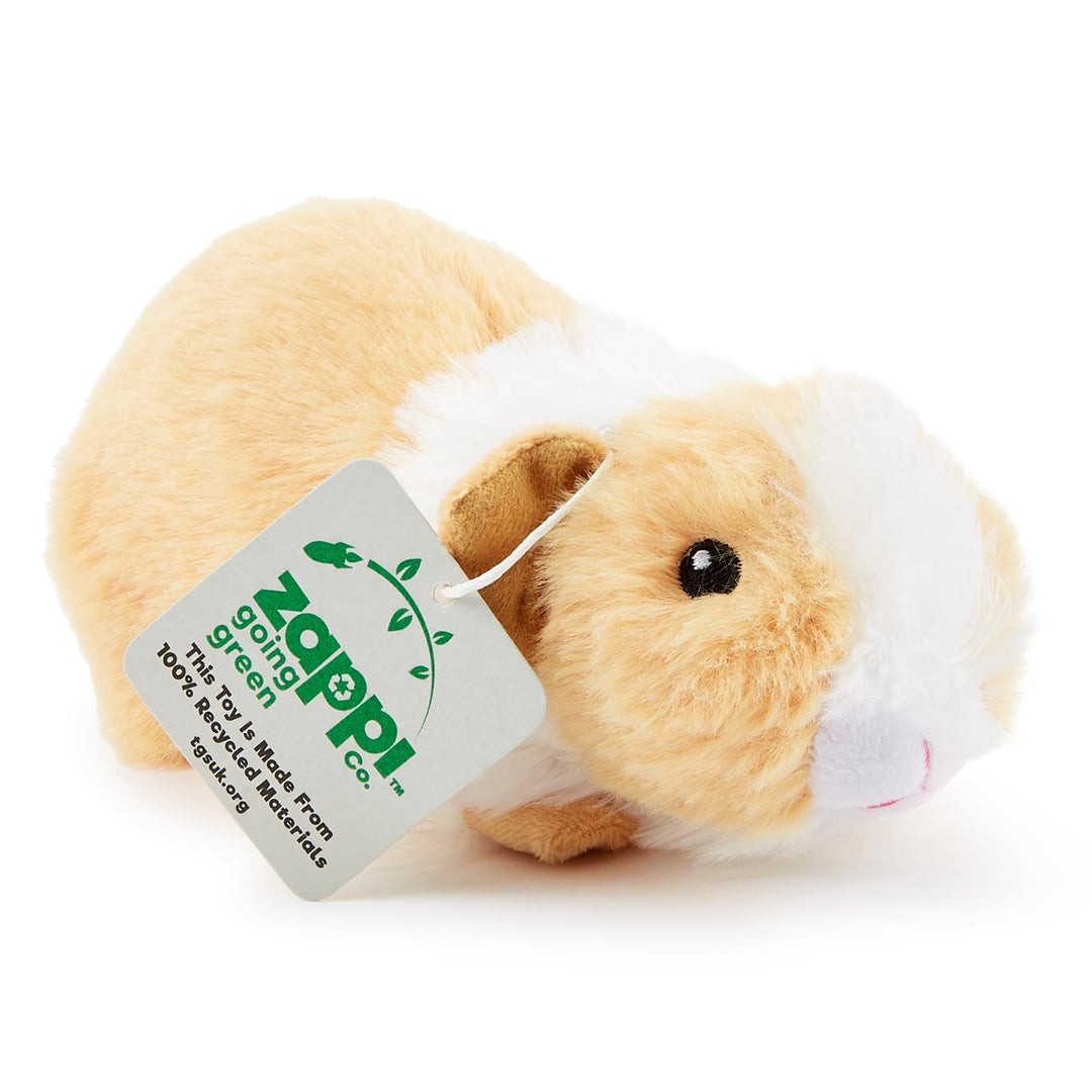 Zappi Co Recycled Plush Guinea Pig - Eco-Friendly Stuffed Animal for Kids 0-15 Years