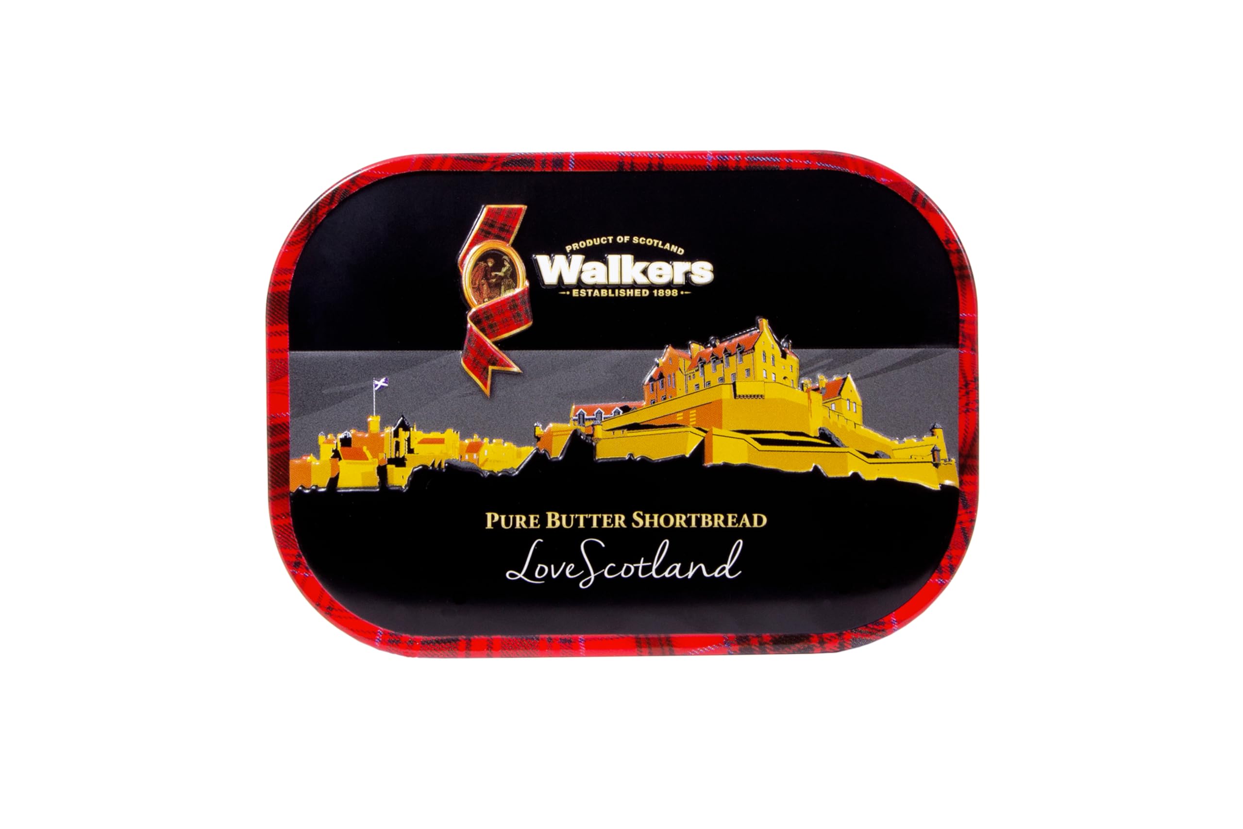 Walker's Shortbread Edinburgh Castle Keepsake Tin - Pure Butter Scottish Shortbread 1