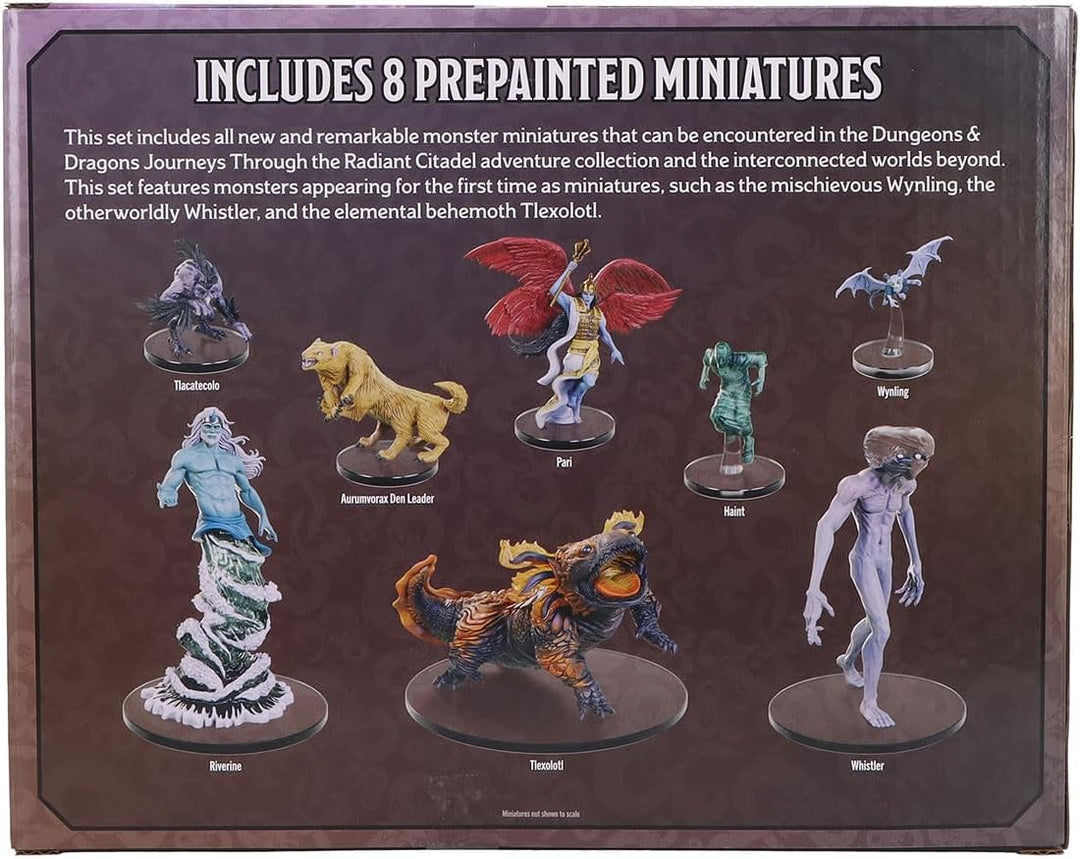 Wizkids Dungeons & Dragons Icons of the Realms Miniatures Journeys through the Radiant Citadel Monsters Boxed Set (WIZ96272)