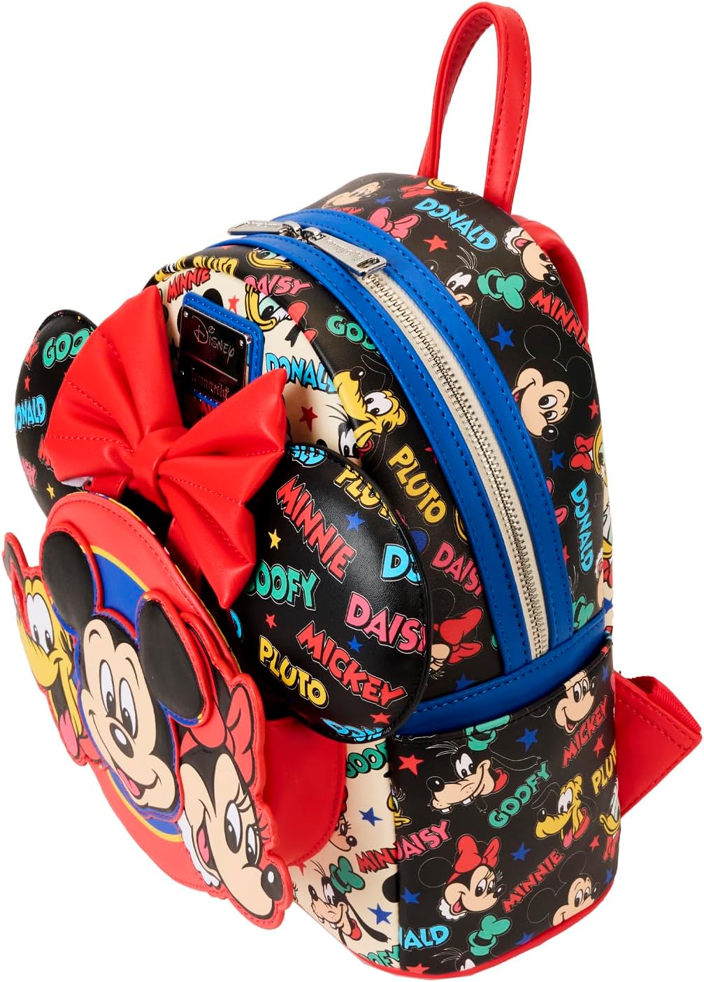 Loungefly Disney Mickey and Friends Classic Ear Holder Mini Backpack Combo (WDBKS0025)