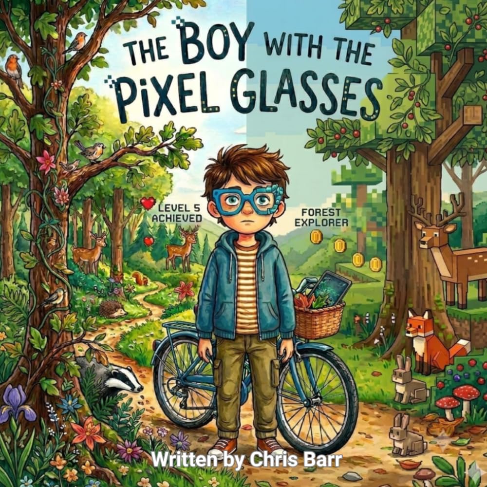 The Boy with the Pixel Glasses by Chris Barr | Stories in Verse Paperback for Ages 4-8