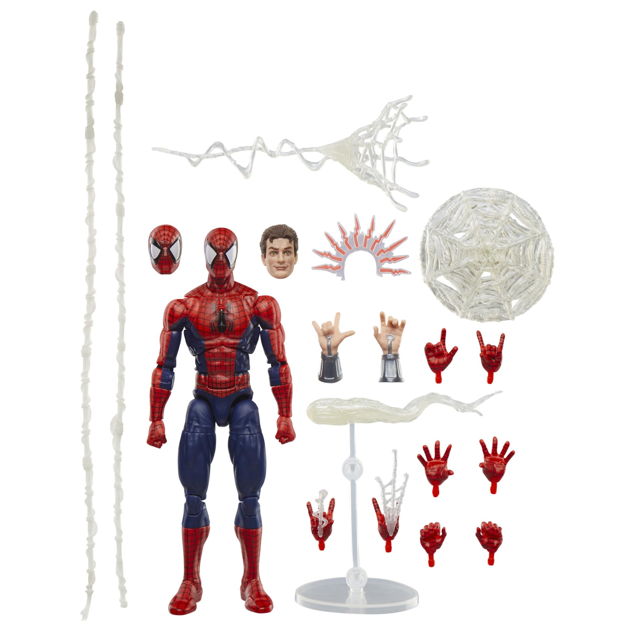 Marvel Legends Maximum Series Spider-Man Action Figure - 6-Inch Collectible with 35 Points of Articulation 1