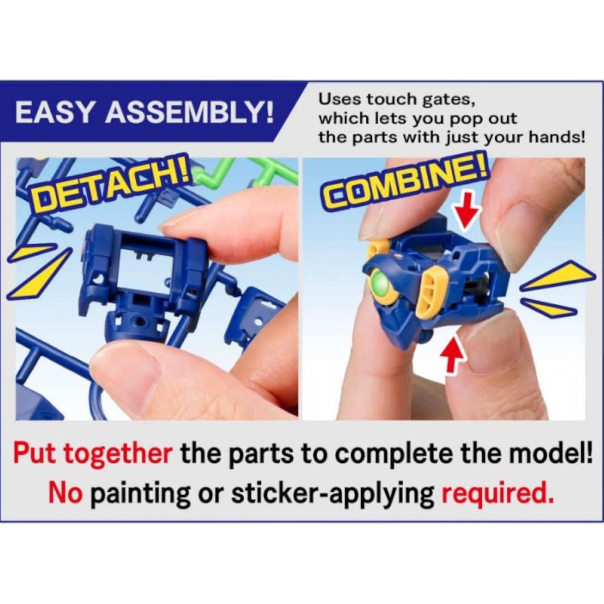 BANDAI SPIRITS Entry Grade 1/144 Wing Gundam Model Kit | Snap-Fit Assembly | No Glue or Paint Required 2