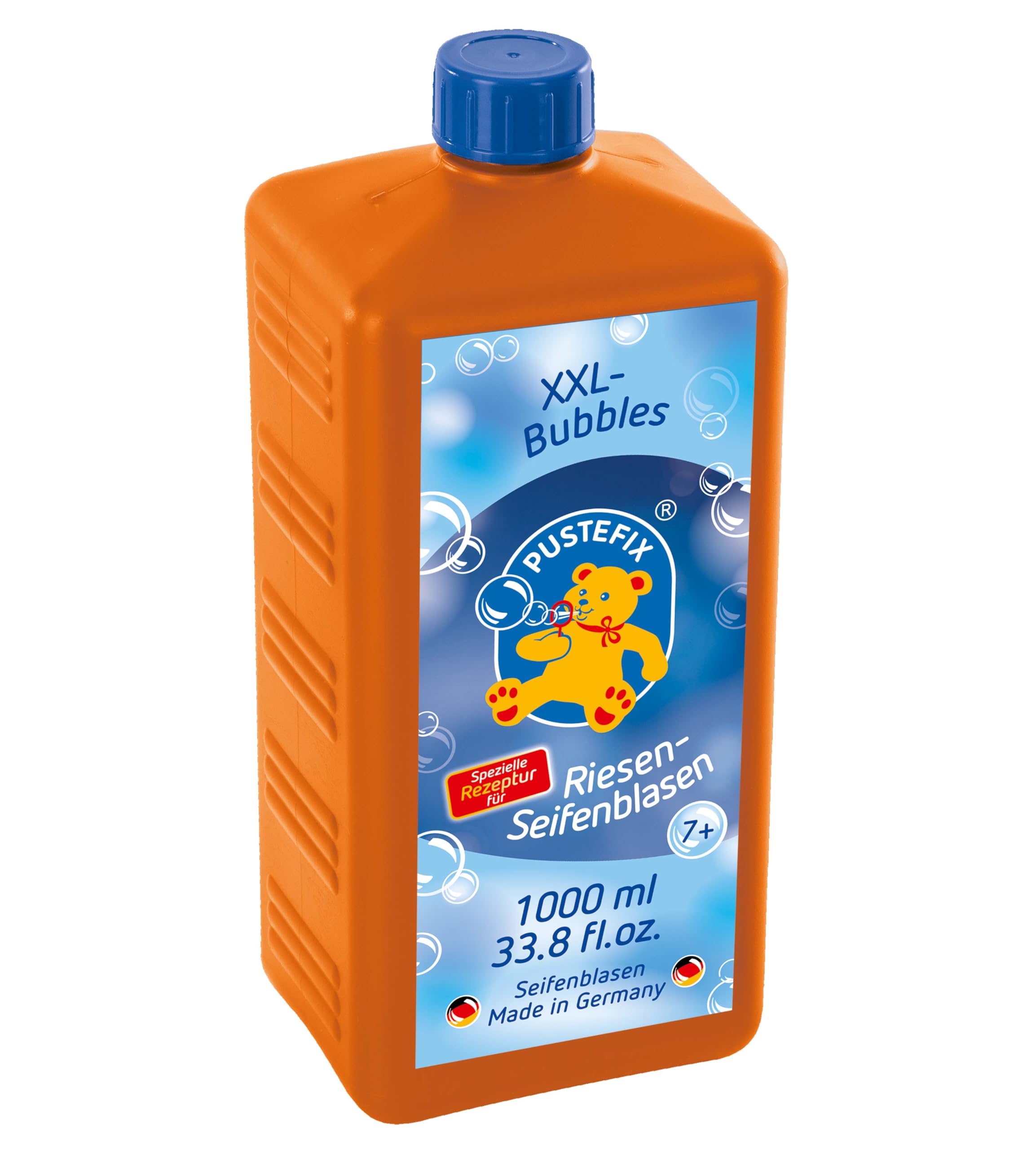 PUSTEFIX XXL Bubbles Refill Bottle Maxi - 1L Long-Lasting Bubble Solution for Outdoor Play 1