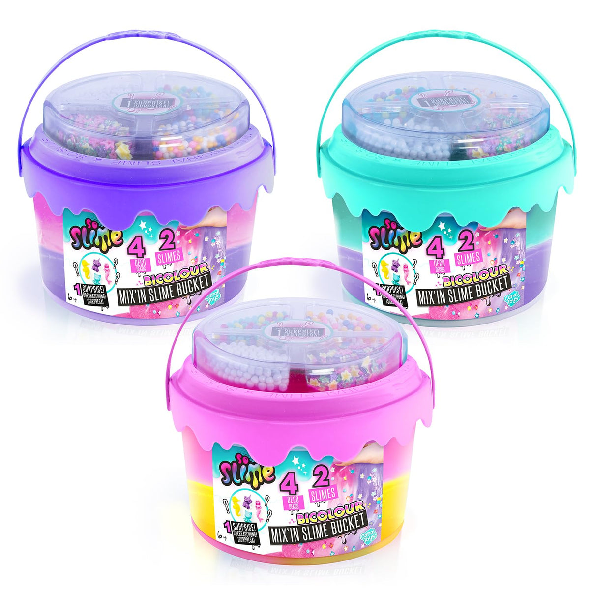 Canal Toys Mix'in Slime Bucket - 400g Slime, Age 6+