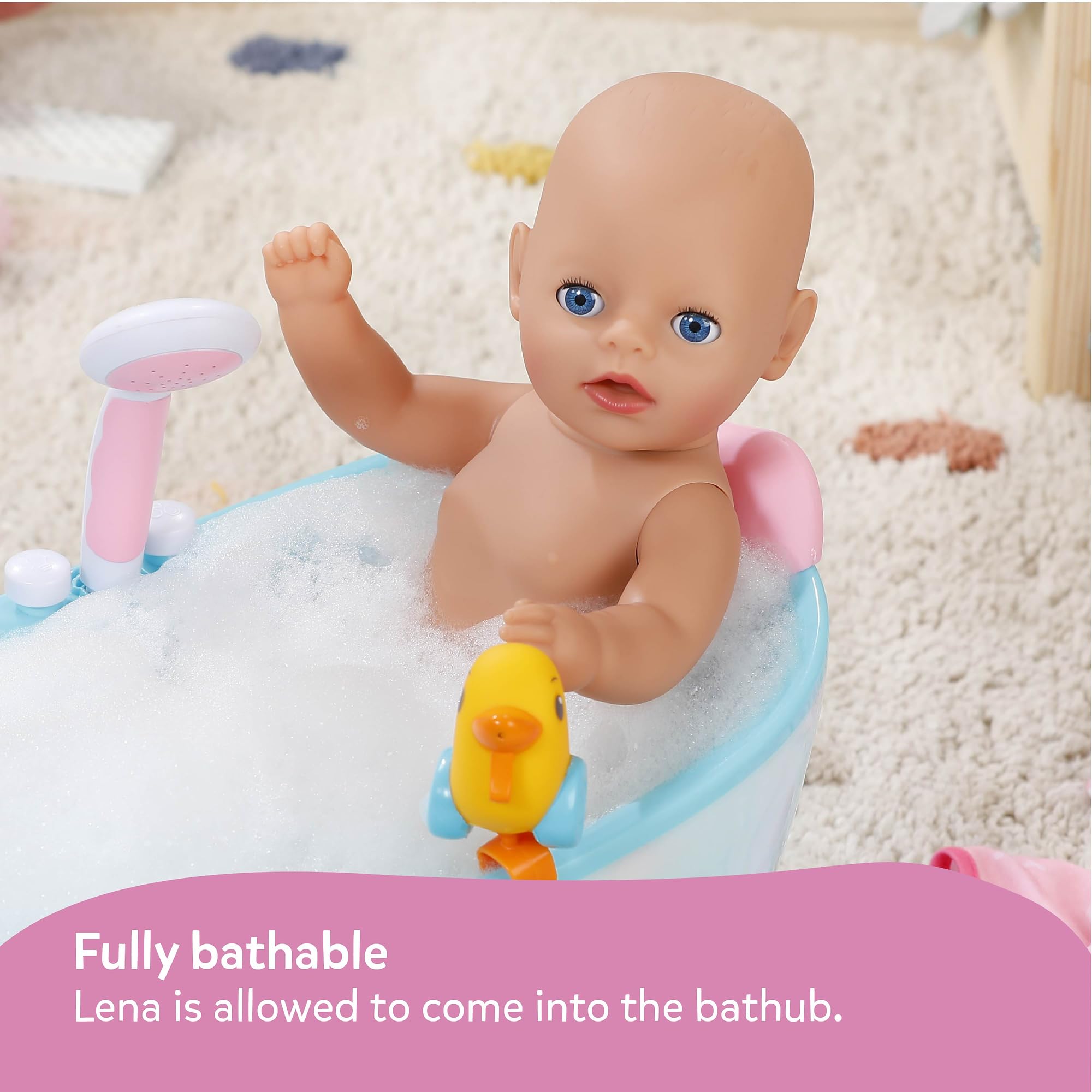 BABY born Lena Doll - 36 cm with 7 Mechanical Functions | Ages 1+ 7