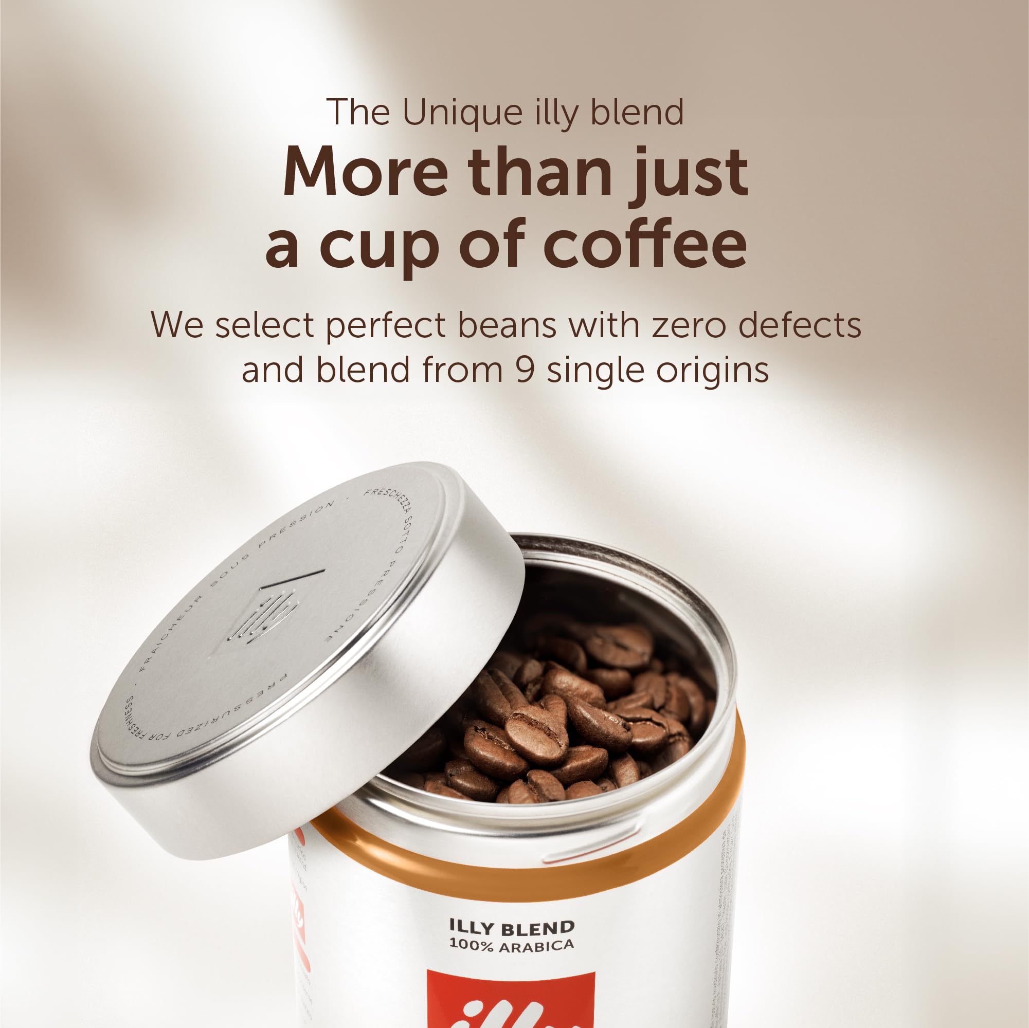 illy Ethiopia Single Origin Whole Coffee Beans - 100% Arabica Light Roast Intensity 3/9 (Pack of 6) 3