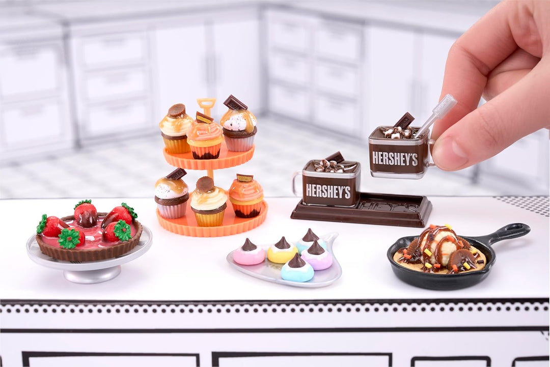 MGA's Miniverse Make It Mini Food - Brunch Multipack, Hershey Mini Collectibles,