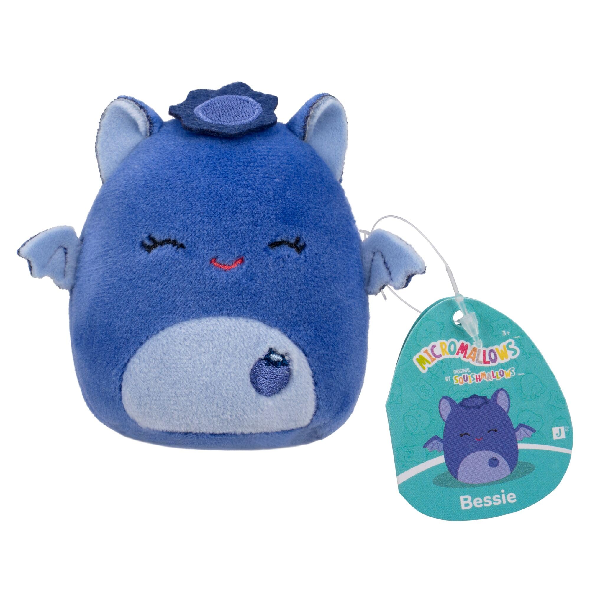 Squishmallows Micromallows Bouquet - 3 x 2.5-inch Plush Dolls | Classic Edition 7