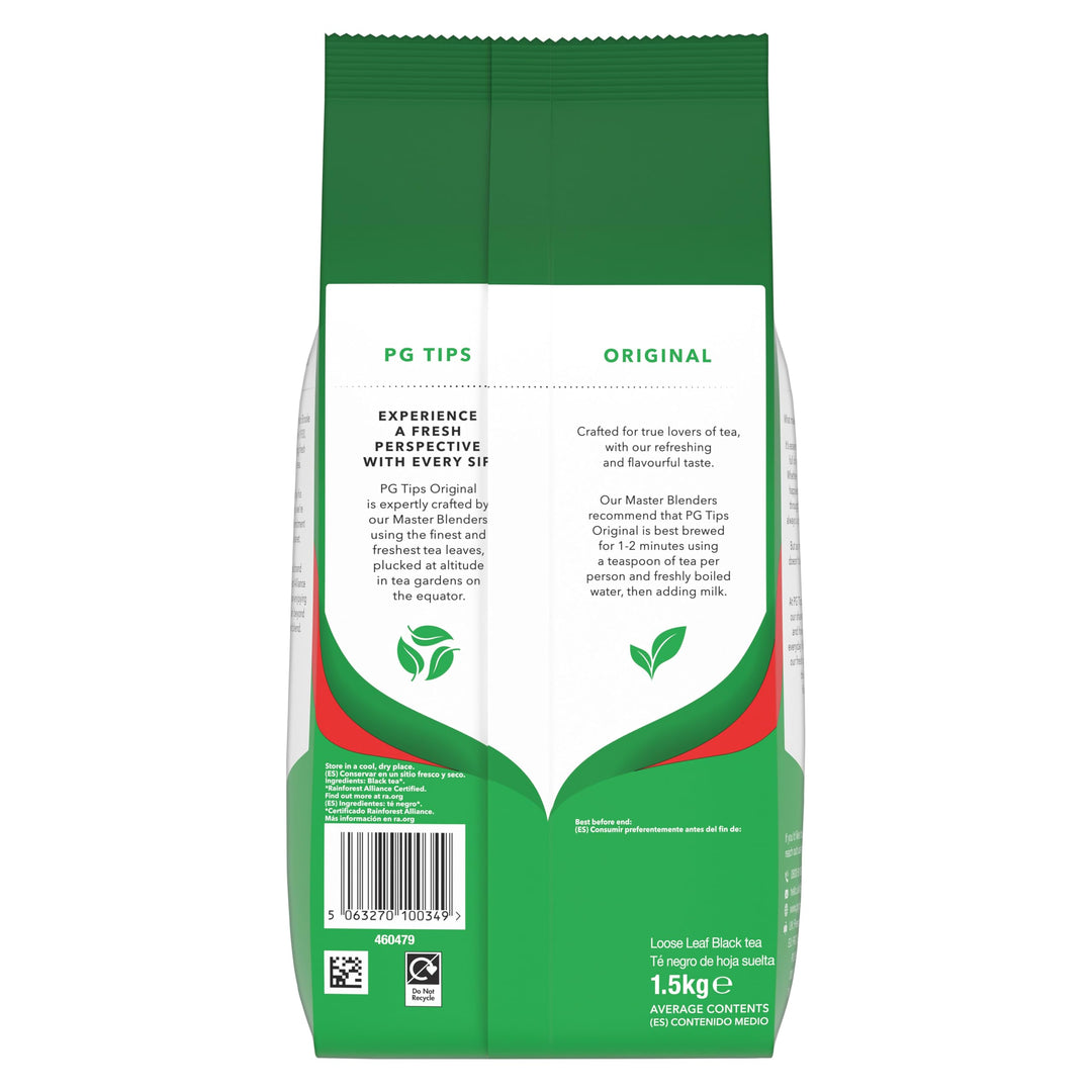 PG Tips - Original Loose Leaf Black Tea 1.5kg Bulk Pack