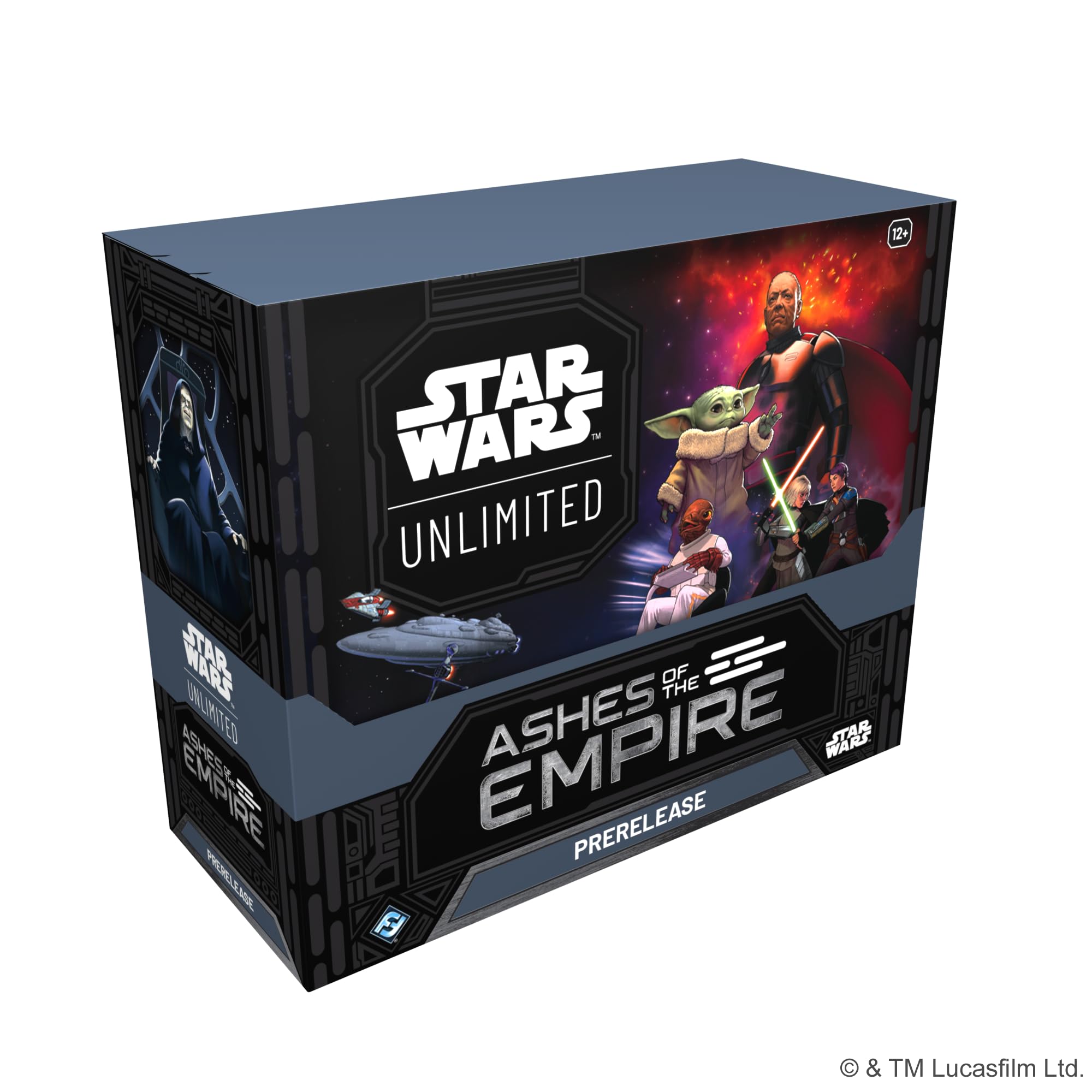 Asmodee Star Wars: Unlimited TCG Ashes of the Empire Prerelease Box - 6 Booster Packs 1