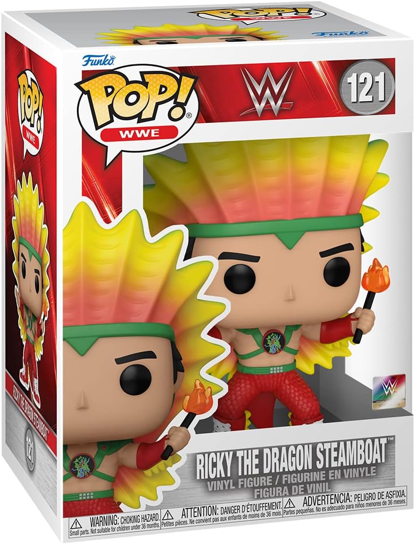 Funko Pop! WWE - Ricky Steamboat Vinyl Figure (67399)