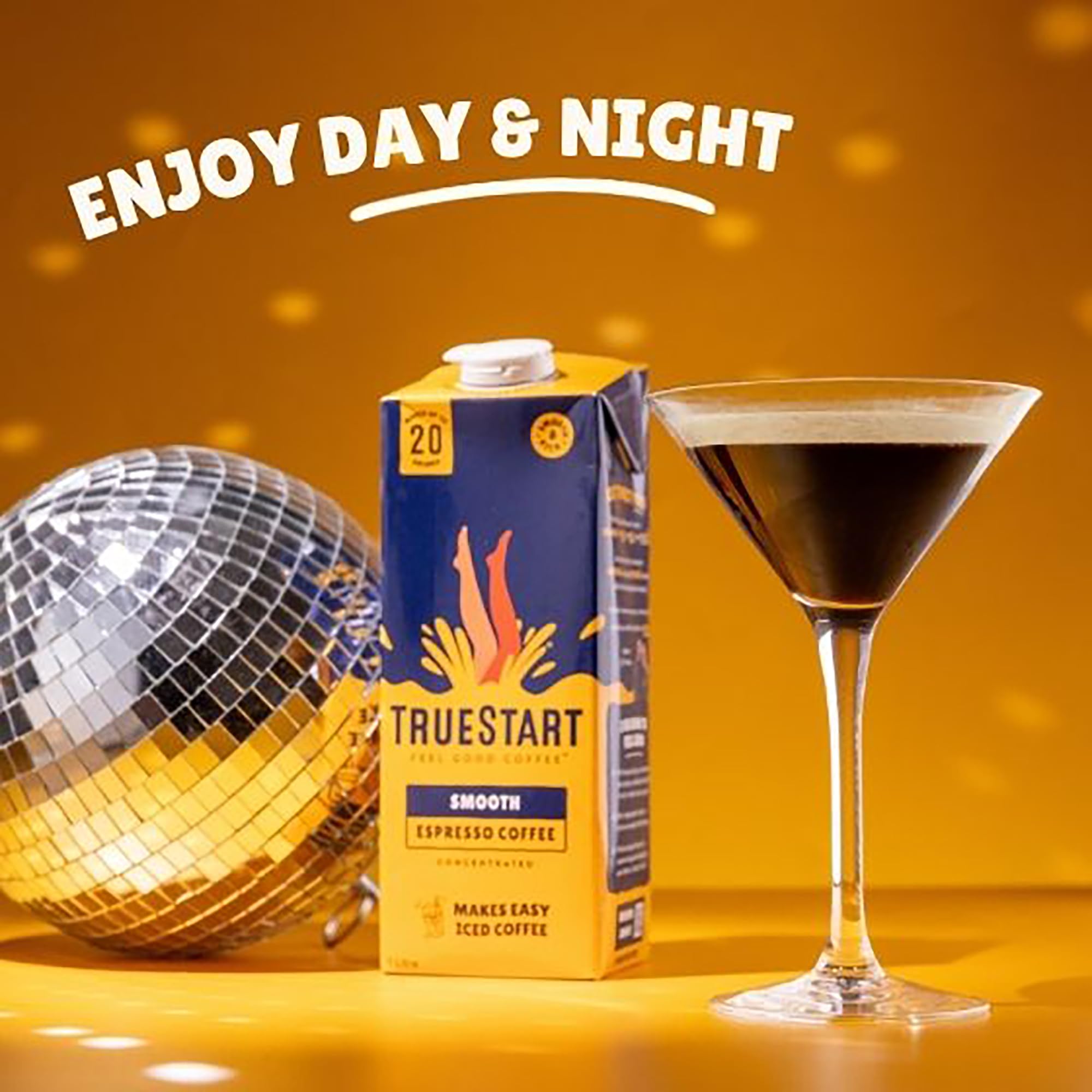 TRUESTART Espresso Coffee Concentrate - Smooth & Rich Premium 100% Arabica | 1L Carton 7