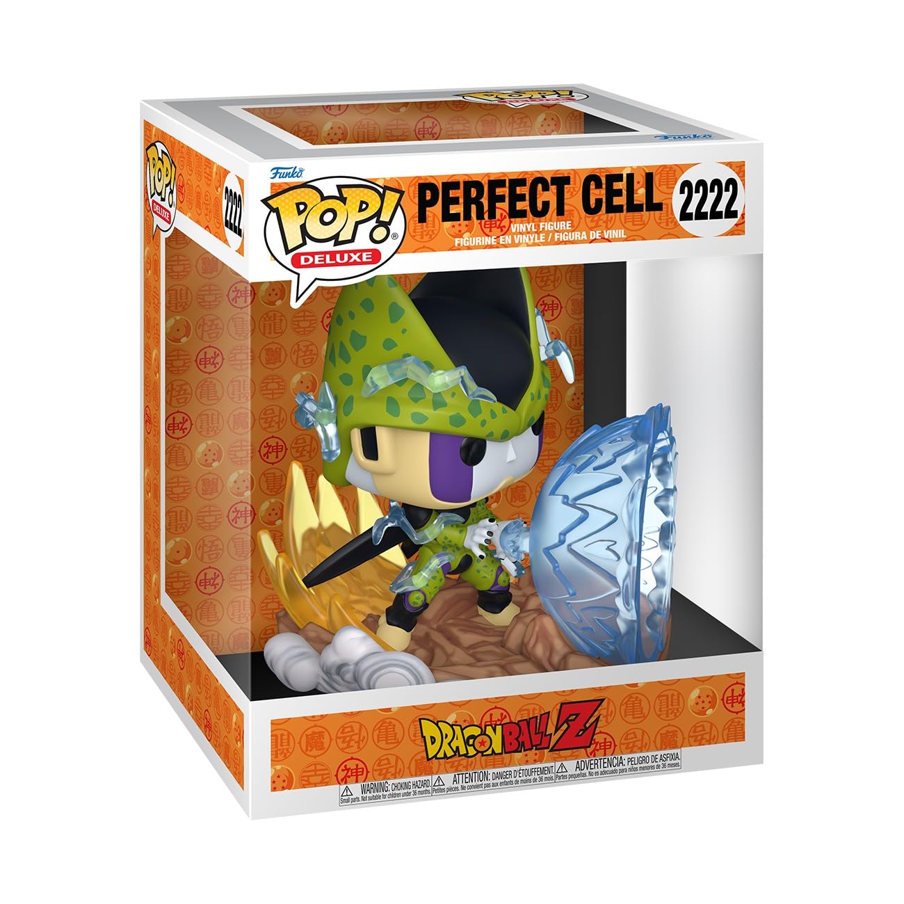 Funko Pop! Deluxe Dragon Ball Z - Cell (Vs Gohan) Vinyl Figure | 3.75 in | Model 90593